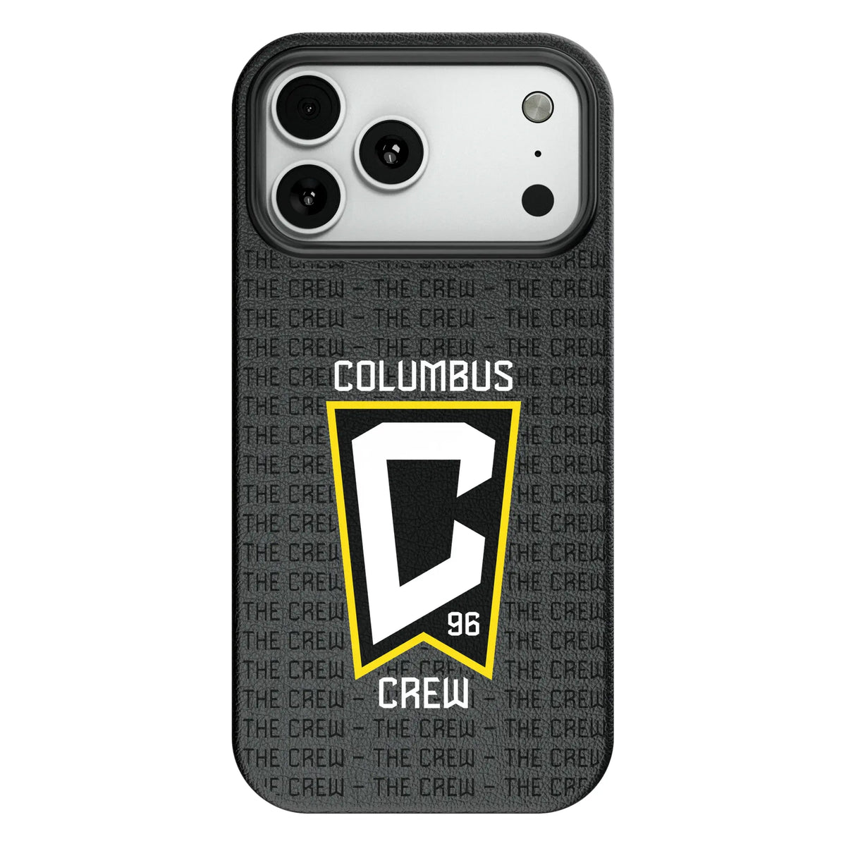 Columbus Crew Text Backdrop MagSafe Compatible Phone Case for Apple iPhone 8