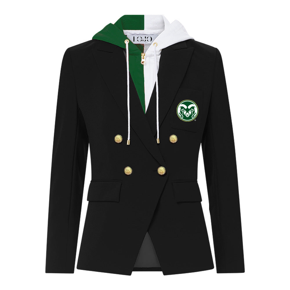Colorado State Hooded Blazer Jacket | lojobands