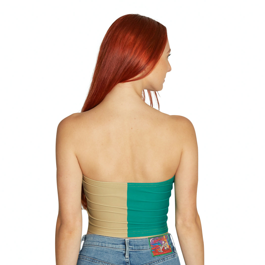 Colorado State Two Tone Tube Top | lojobands 4