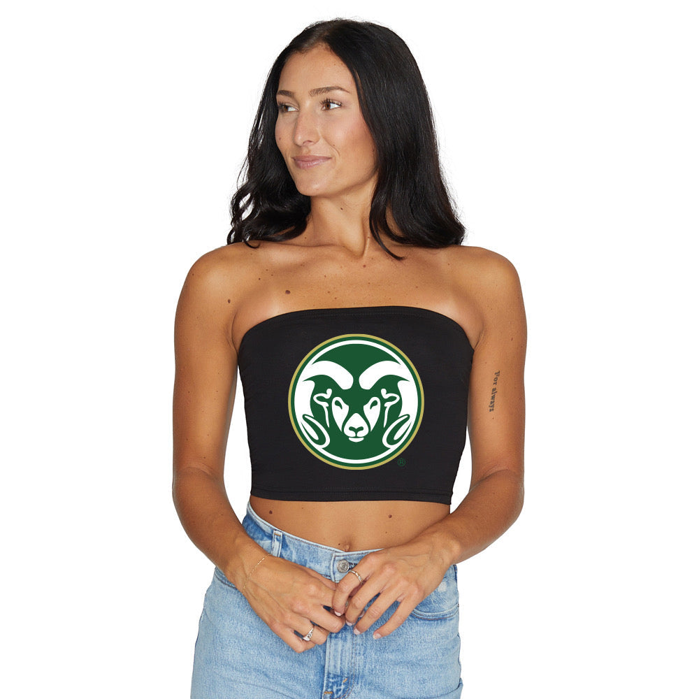 Colorado State Black Tube Top | lojobands