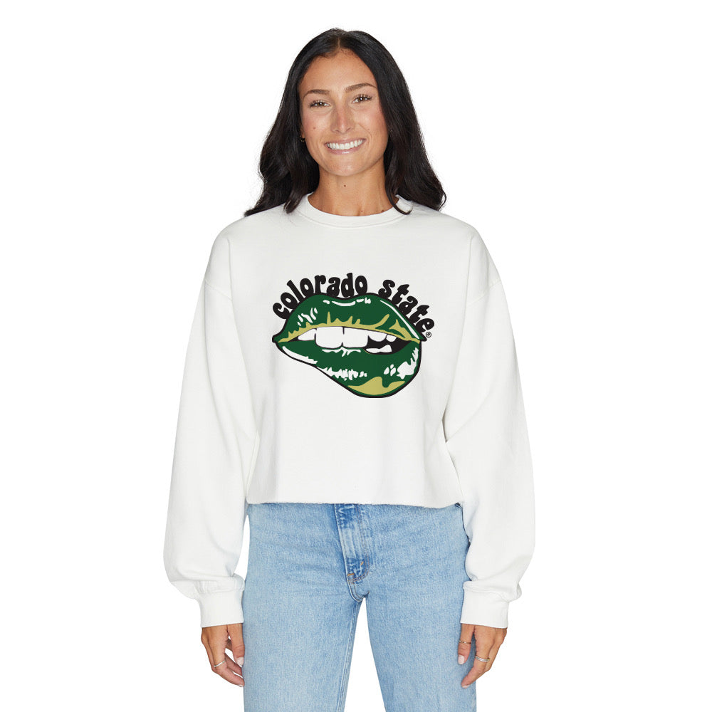Colorado State Lips Crewneck | lojobands