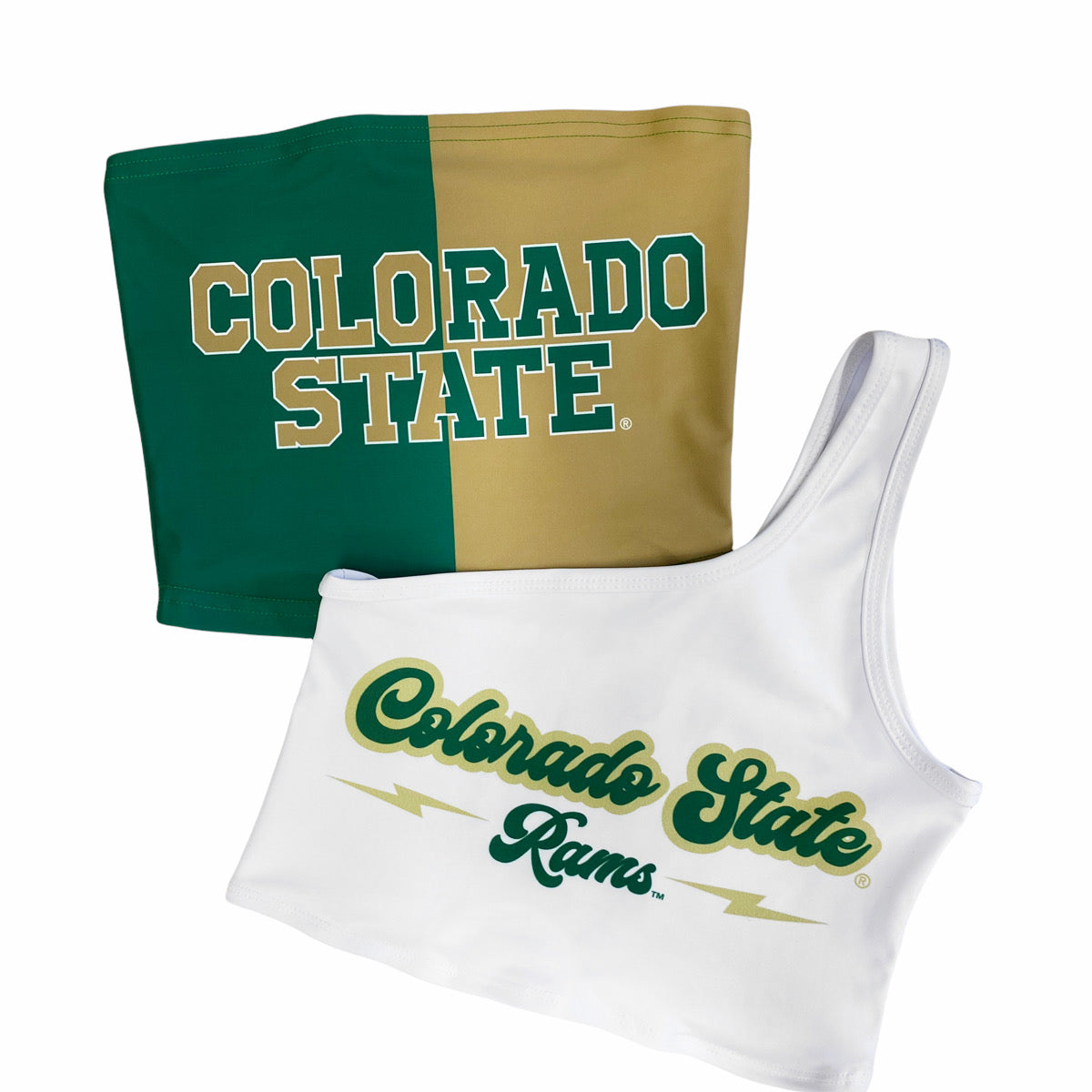 Colorado State Two Tone Tube Top | lojobands 9