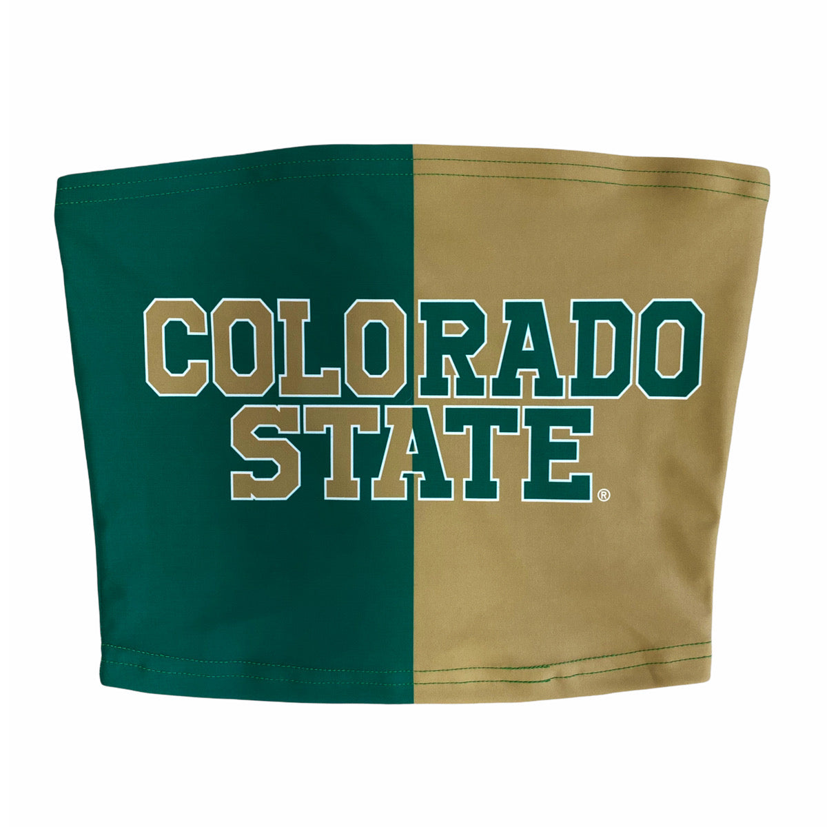 Colorado State Two Tone Tube Top | lojobands 10