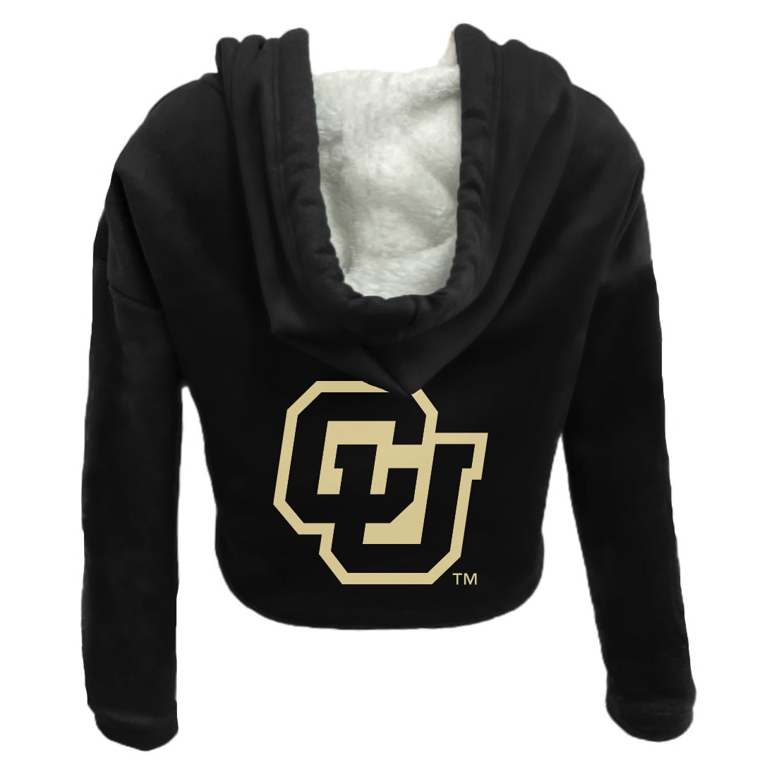 Colorado Boulder Varsity Furry Hoodie 8