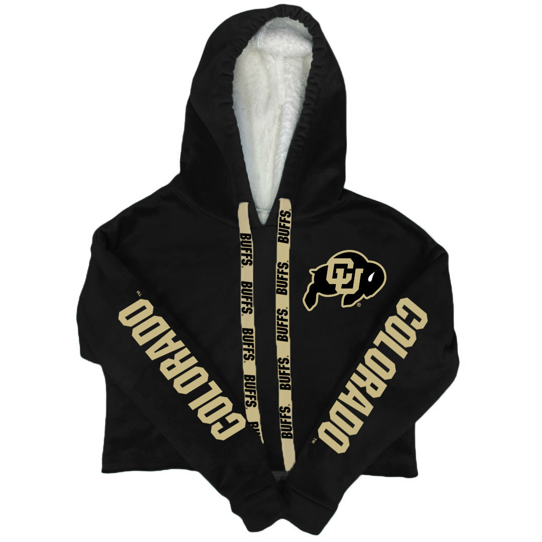 Colorado Boulder Varsity Furry Hoodie 7