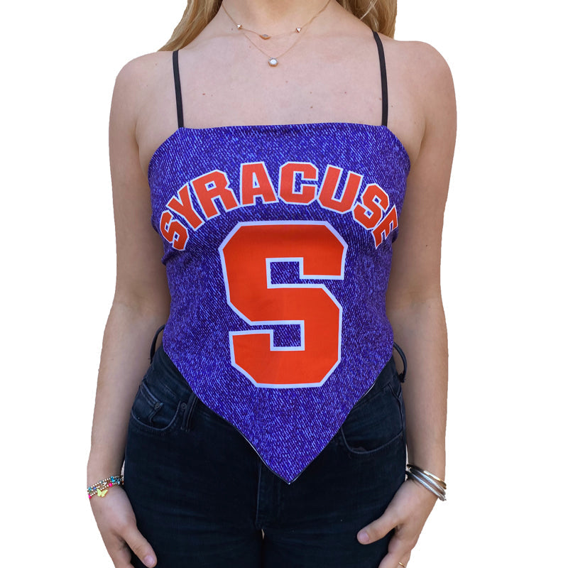 Syracuse Denim Bandana Top | lojobands 6