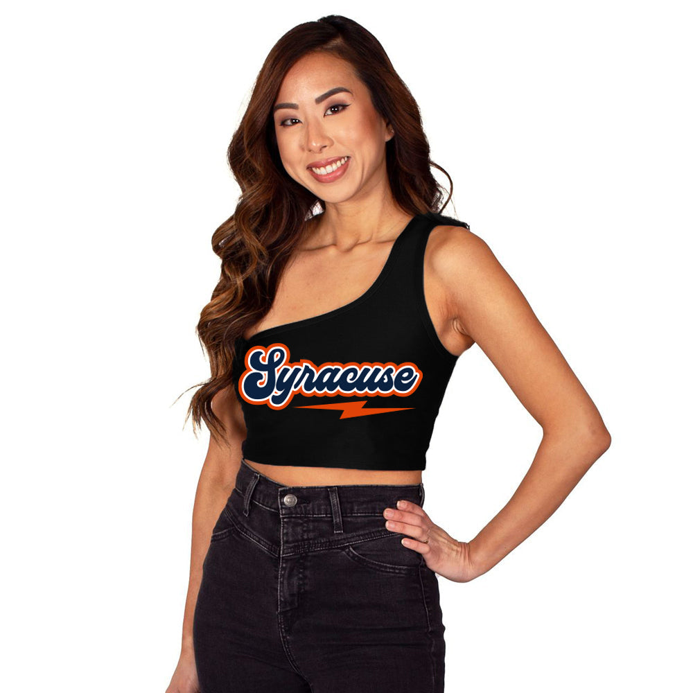 Syracuse Lightning One Shoulder Top | lojobands