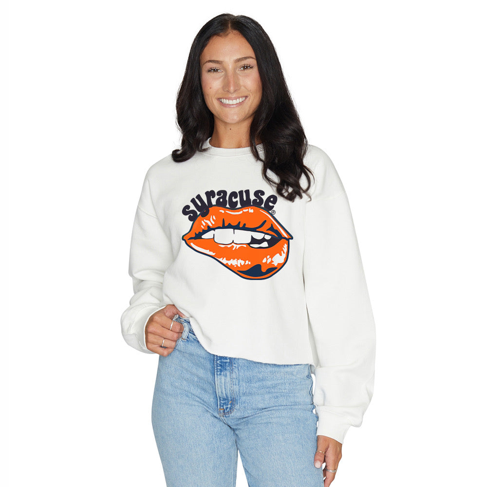 Syracuse Lips Crewneck | lojobands