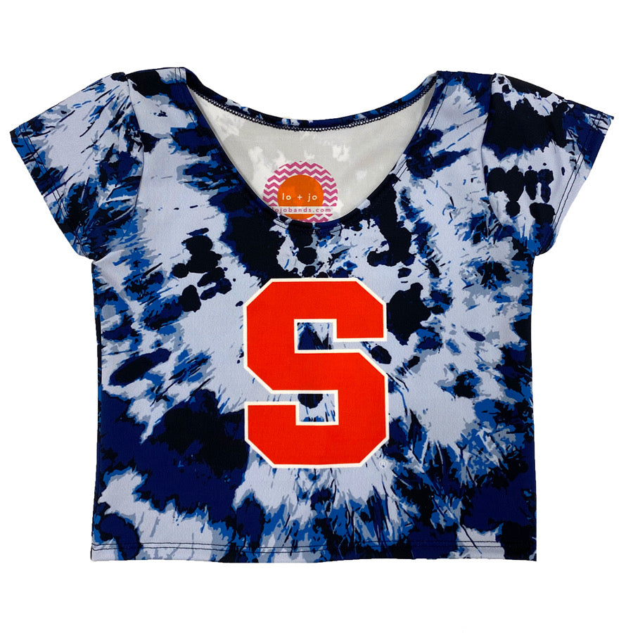 Syracuse Tie Dye Babydoll Tee | lojobands