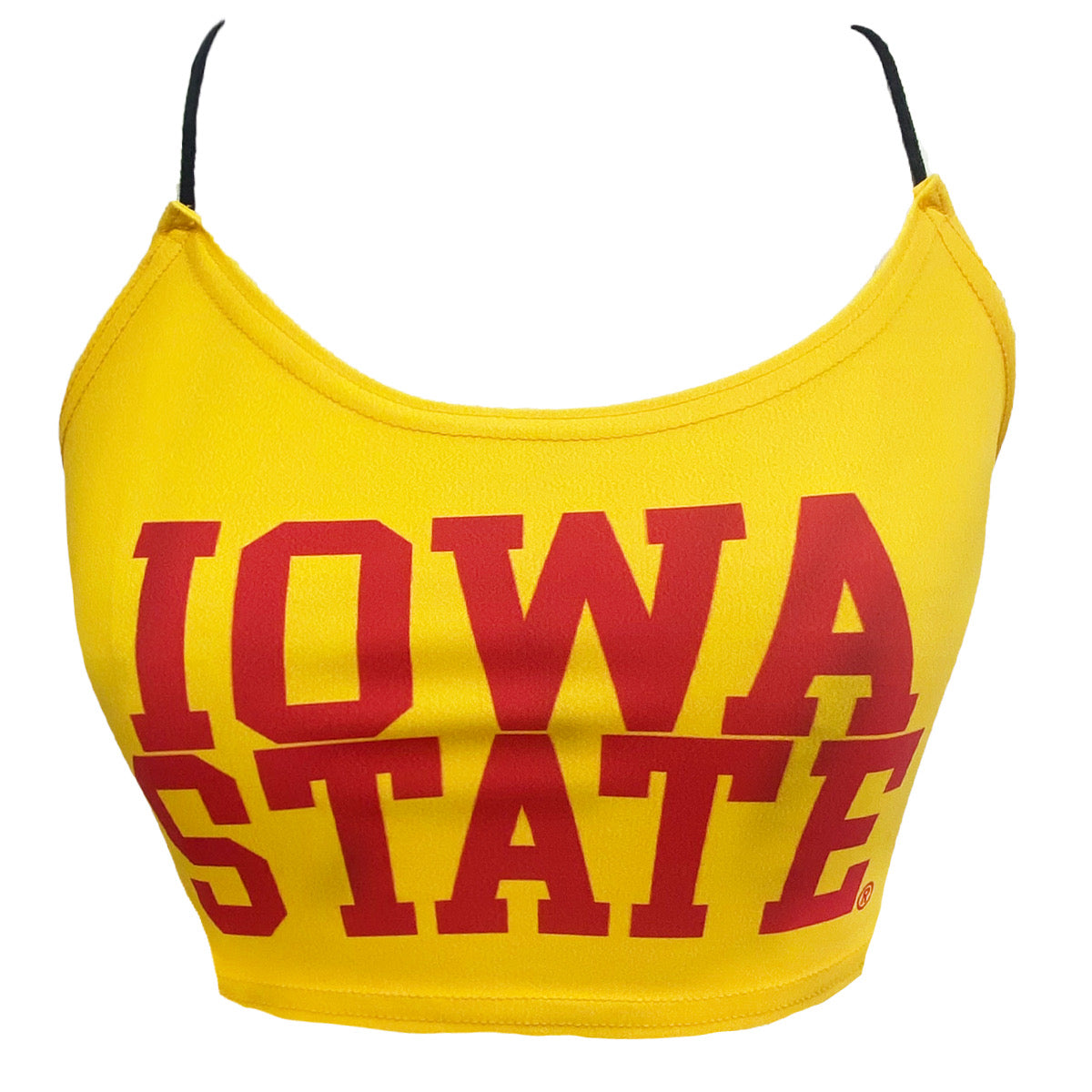 Iowa State Yellow Spaghetti Tank | lojobands 4