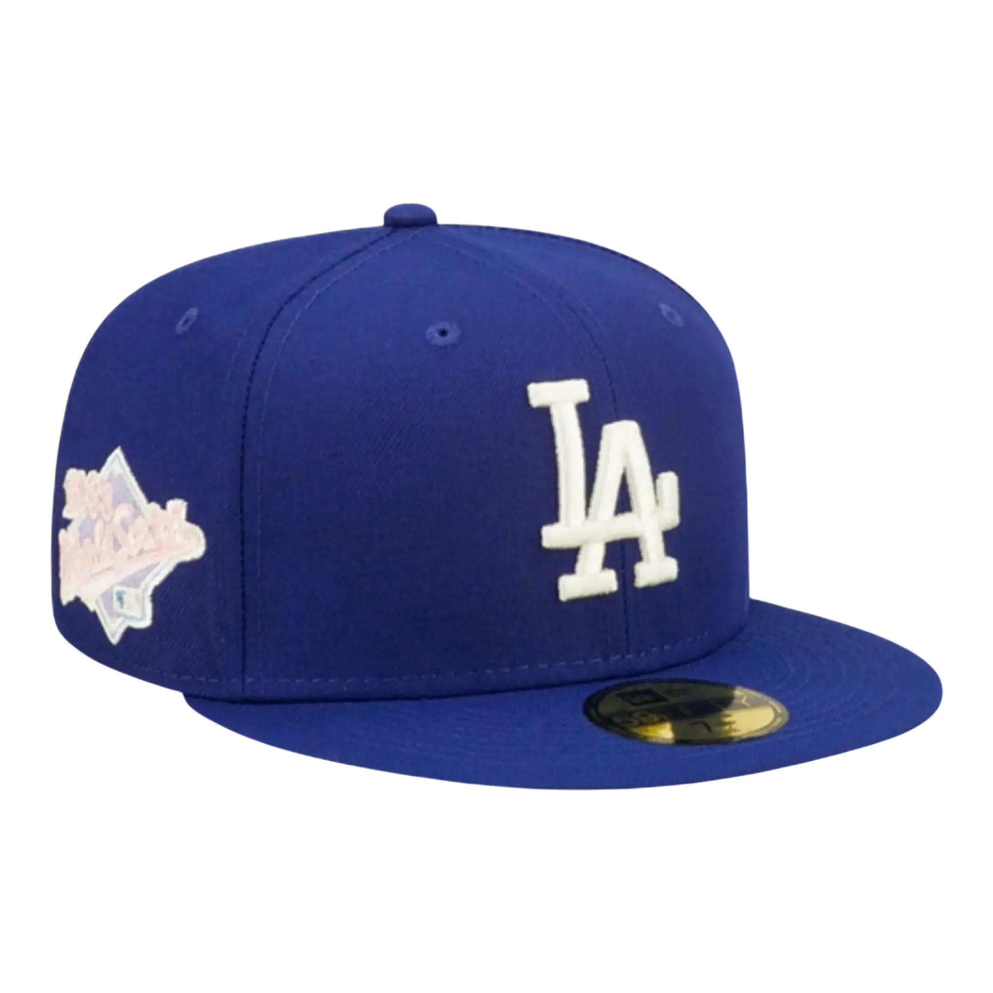 New Era 59Fifty MLB Los Angeles Dodgers Pop Sweat Men Fitted Hat Blue 1