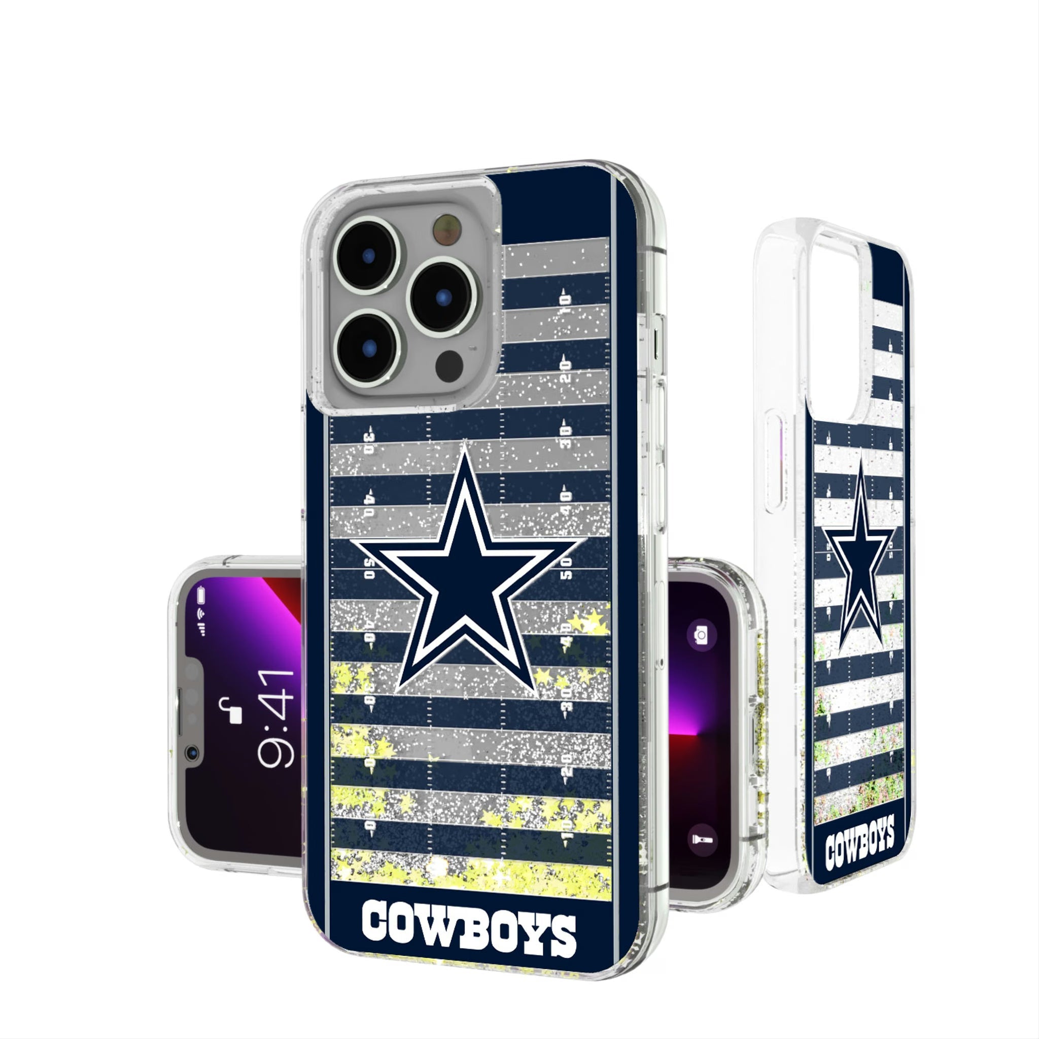 Dallas Cowboys Field Glitter Phone Case 18