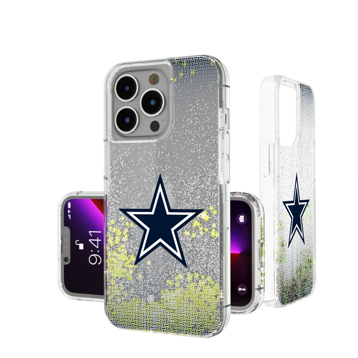 Dallas Cowboys Linen Glitter Phone Case 13