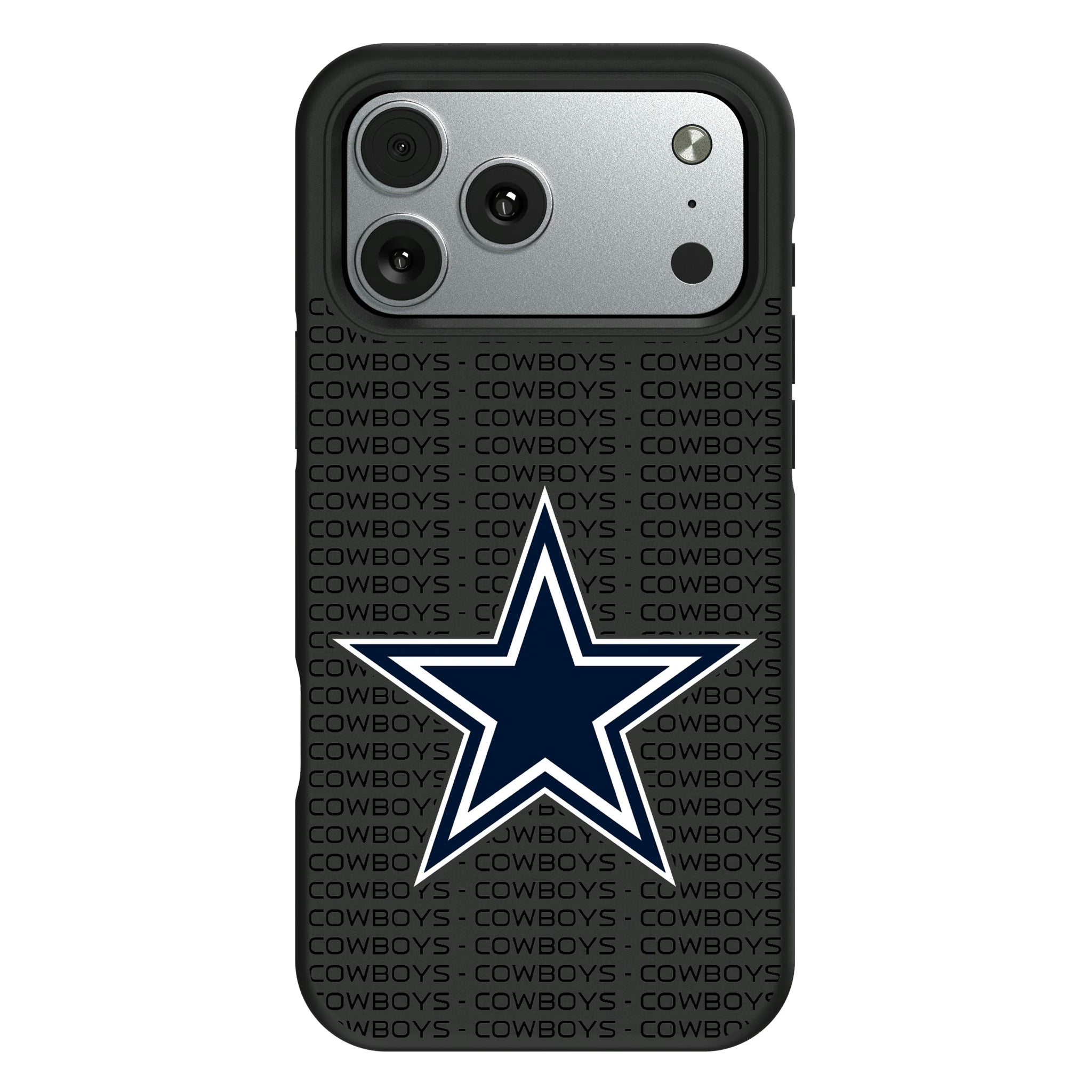 Dallas Cowboys Text Backdrop Bump Phone Case 11
