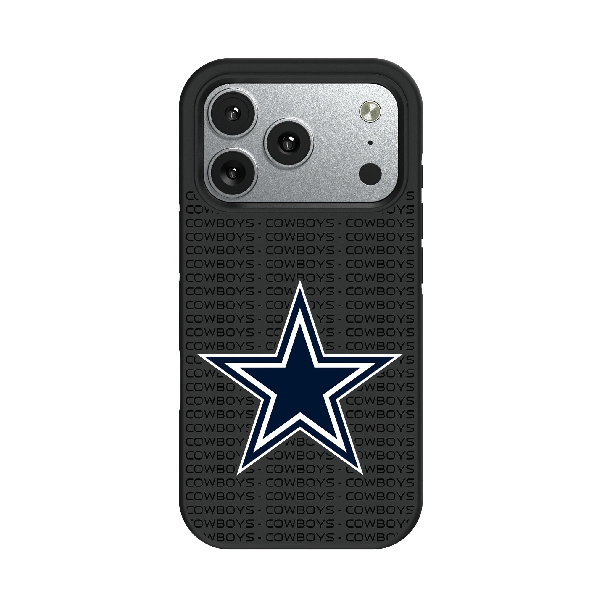 Dallas Cowboys Text Backdrop Bump Phone Case 10