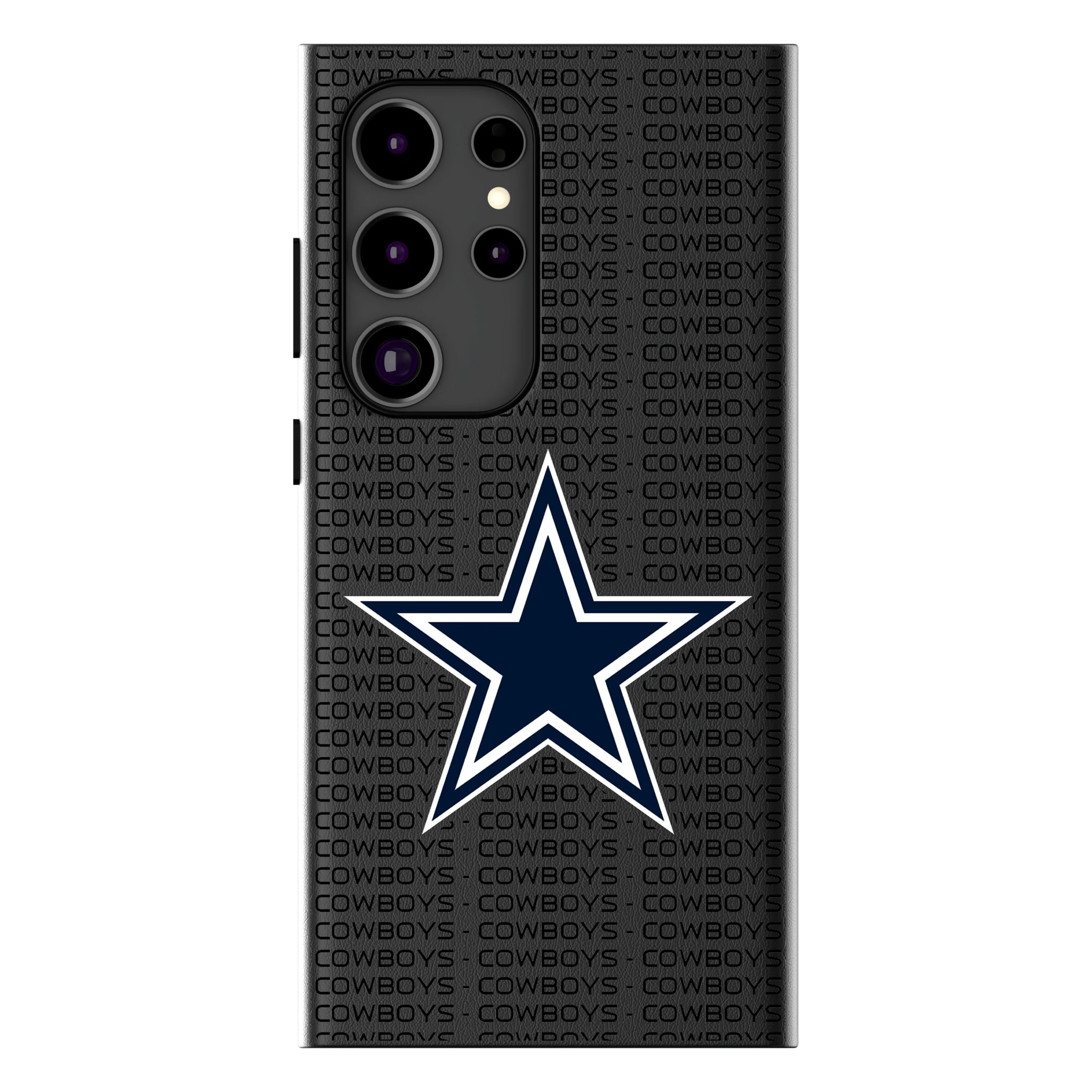 Dallas Cowboys Text Backdrop MagSafe Compatible Phone Case for Samsung Galaxy 15