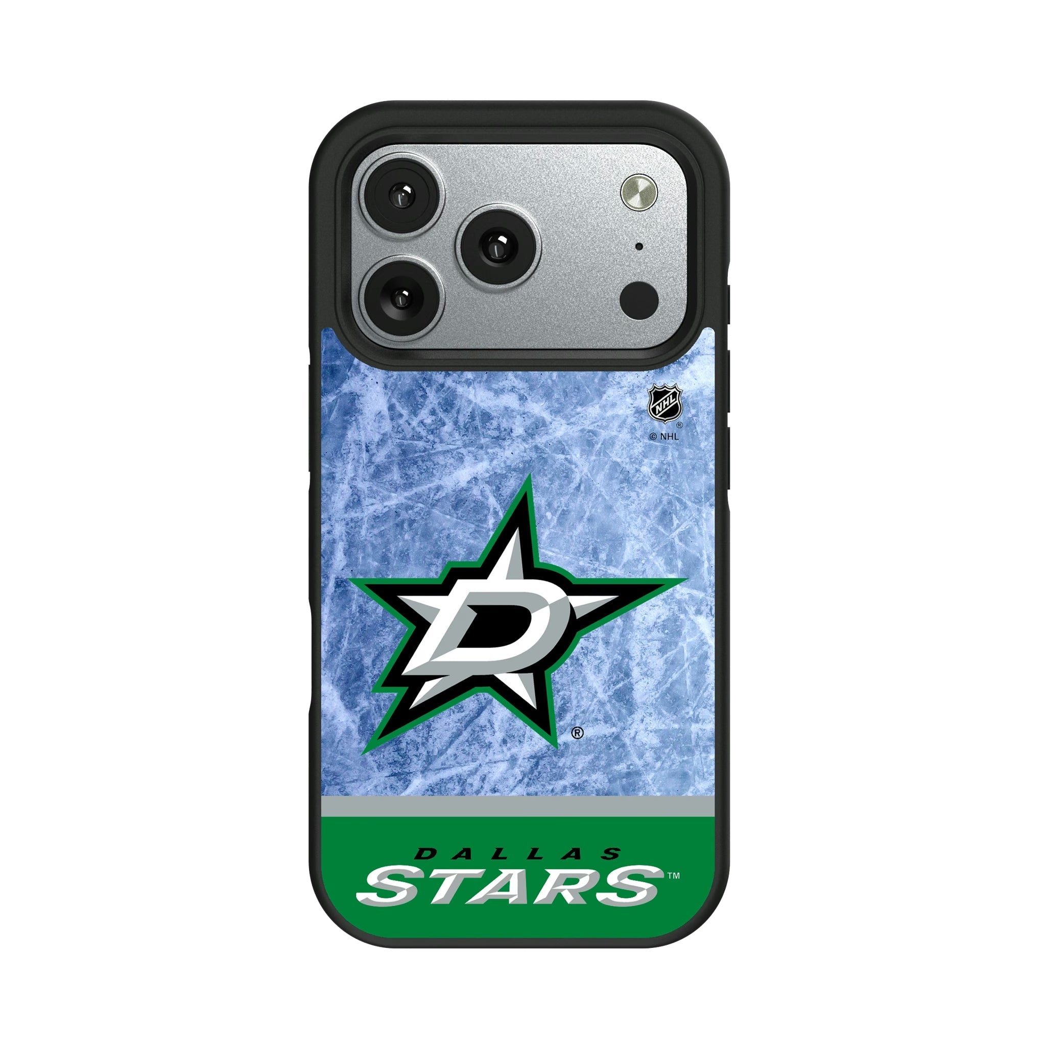 Dallas Stars Ice Wordmark Bump Phone Case 10