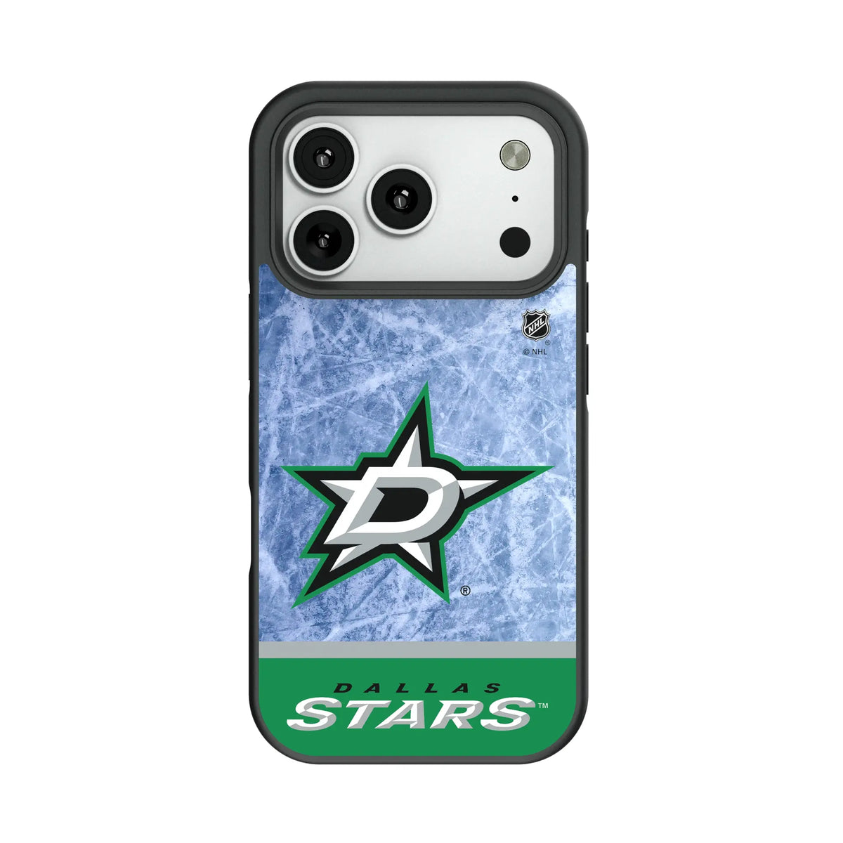 Dallas Stars Ice Wordmark Bump Phone Case 12