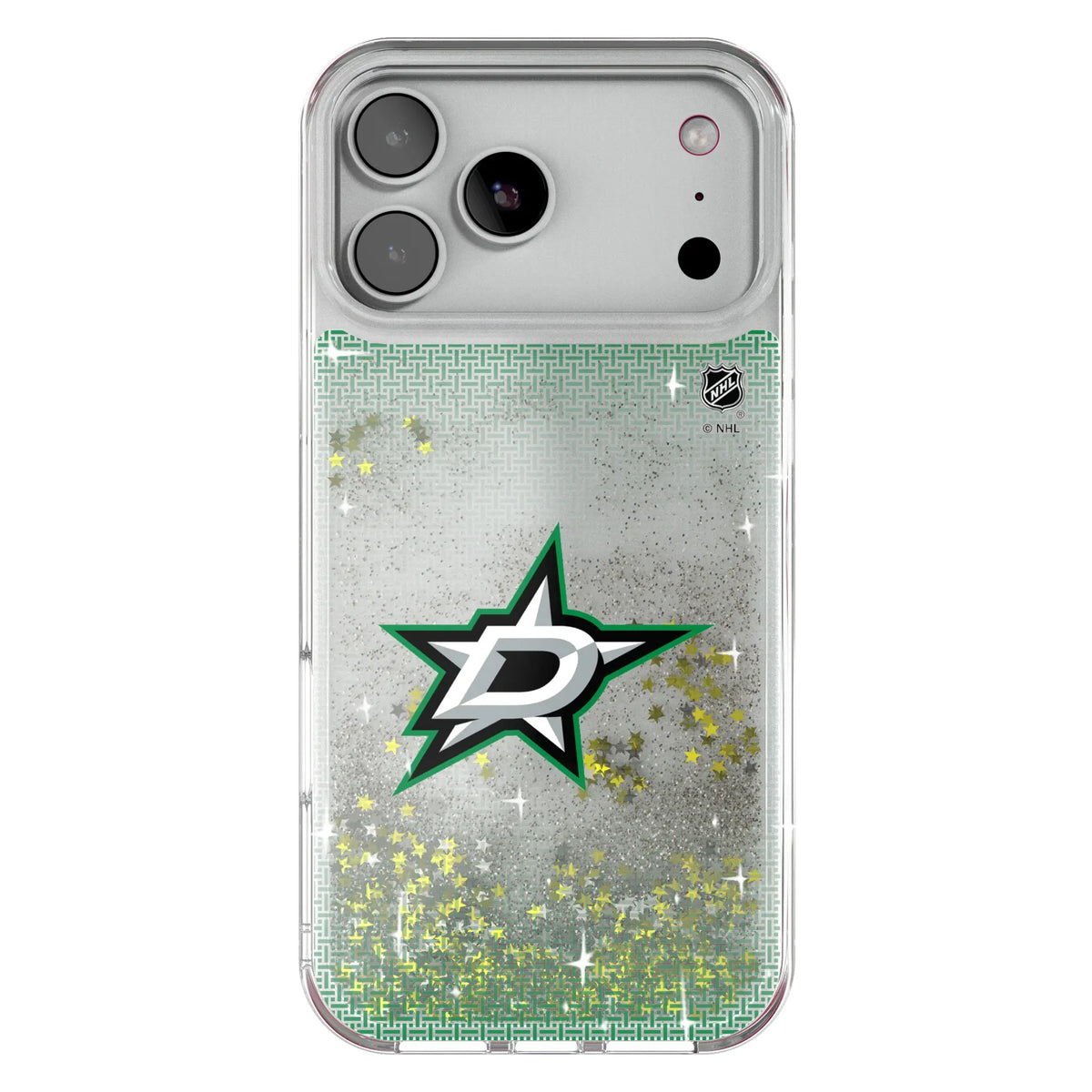 Dallas Stars Linen Glitter Phone Case 19