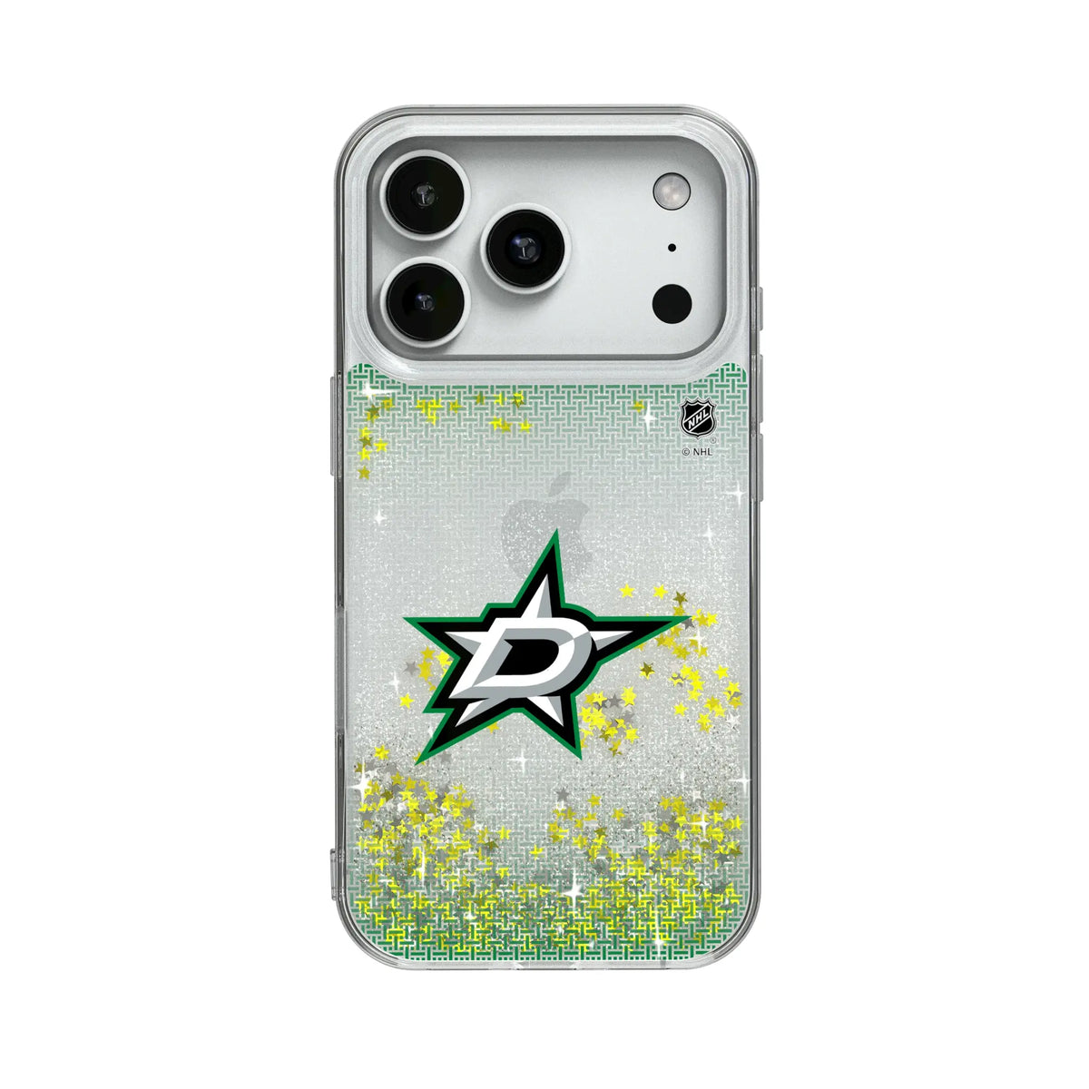 Dallas Stars Linen Glitter Phone Case 18