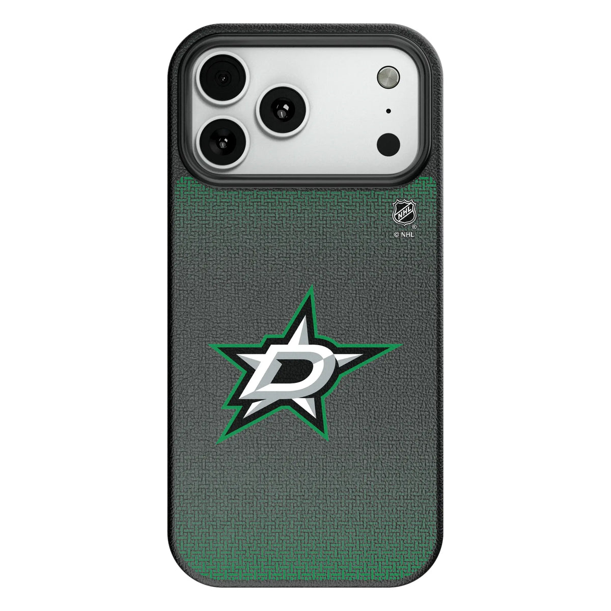 Dallas Stars Linen MagSafe Compatible Phone Case for Apple iPhone 10