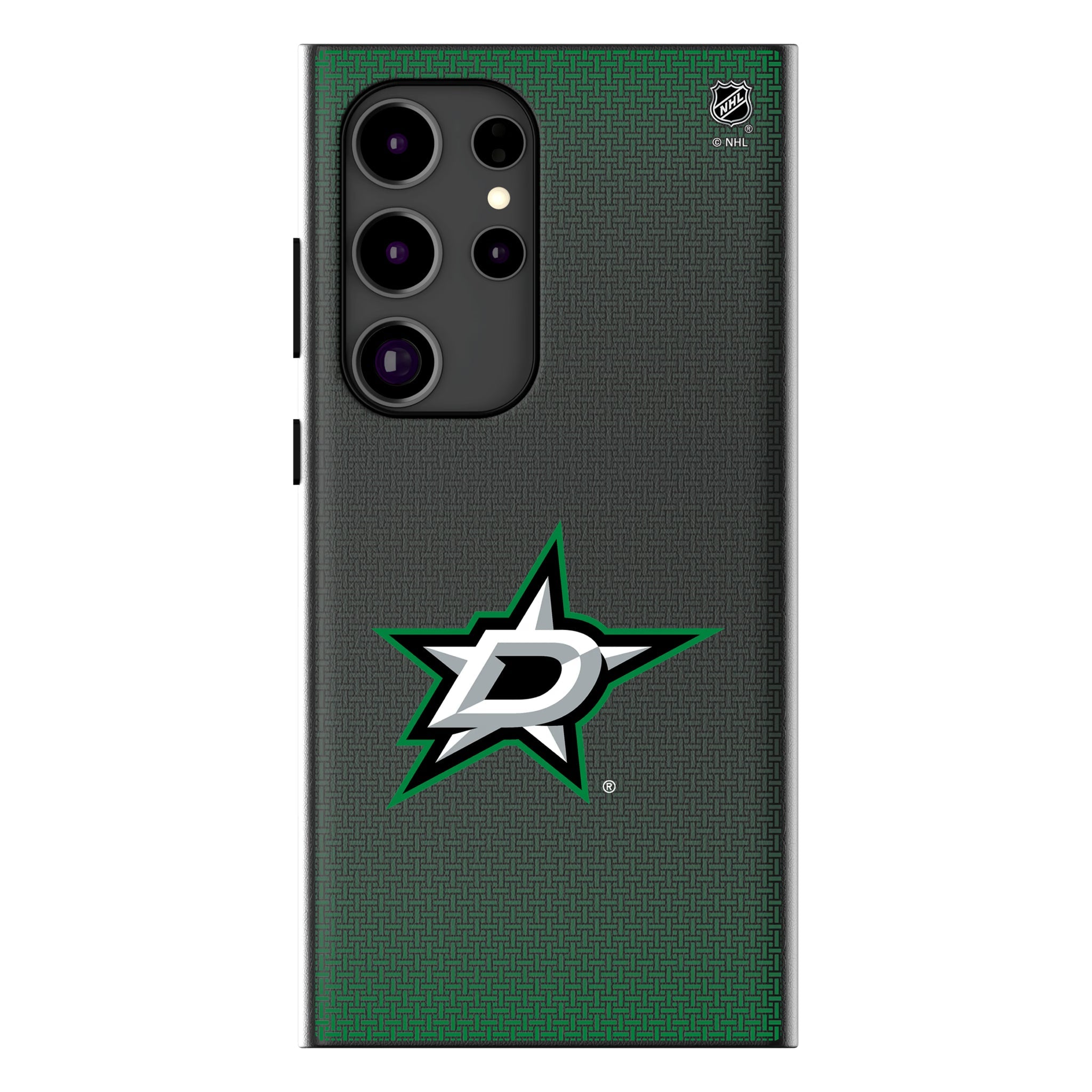 Dallas Stars Linen MagSafe Compatible Phone Case for Samsung Galaxy 16