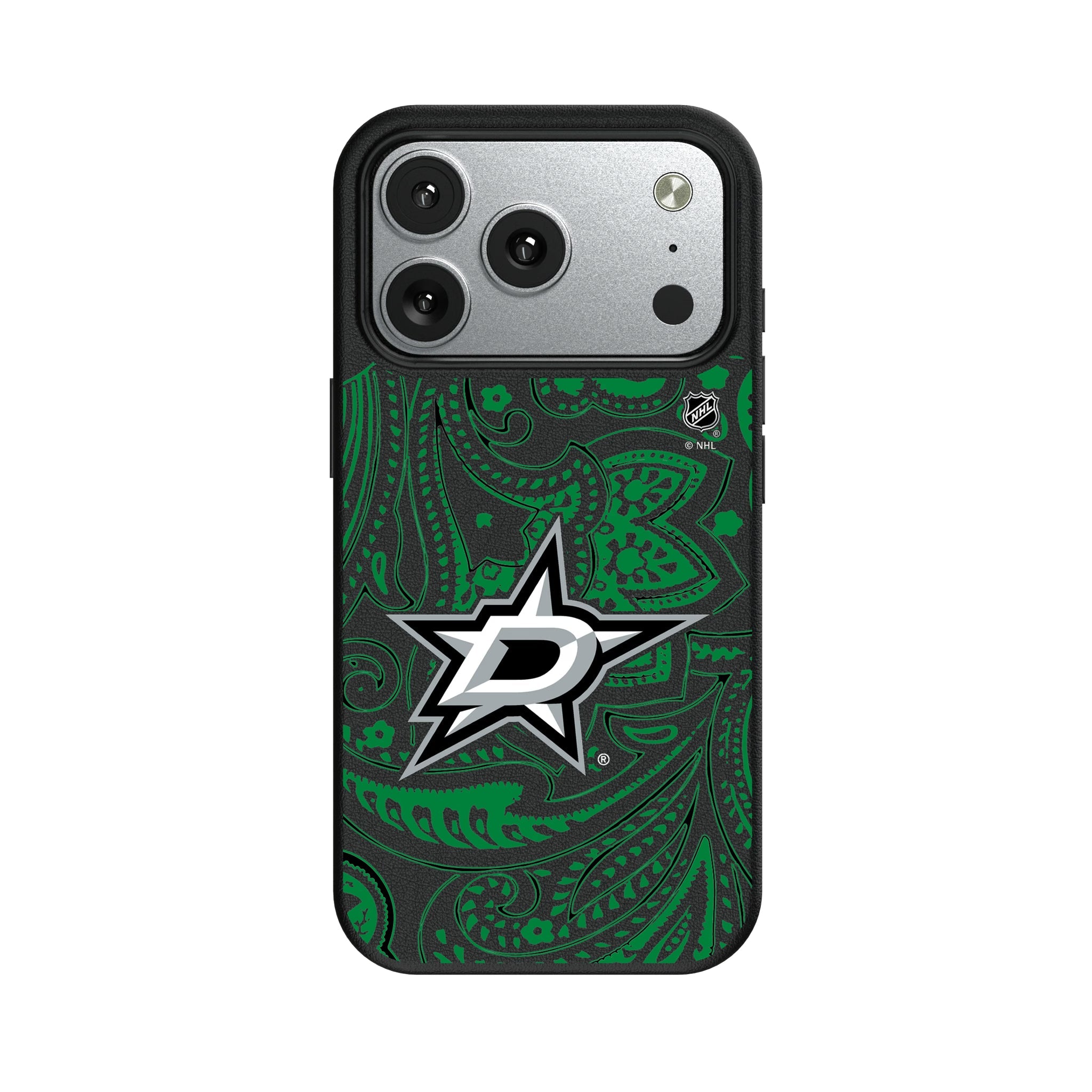 Dallas Stars Paisley MagSafe Compatible Phone Case for Apple iPhone 8
