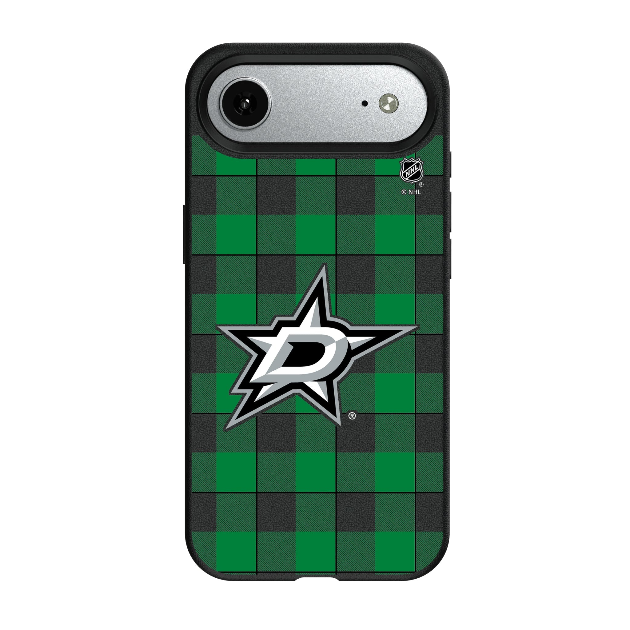 Dallas Stars Plaid MagSafe Compatible Phone Case for Apple iPhone 8