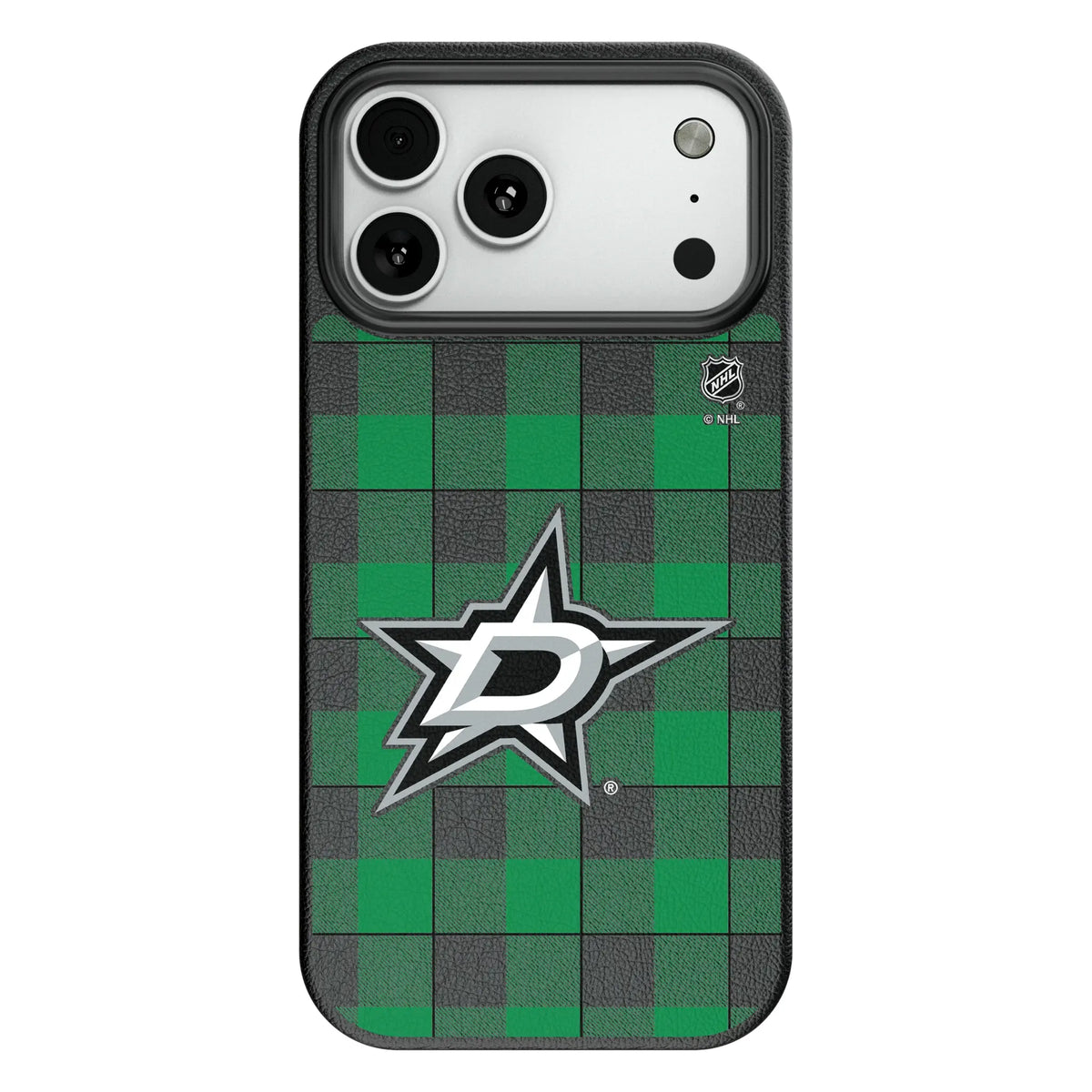 Dallas Stars Plaid MagSafe Compatible Phone Case for Apple iPhone 12