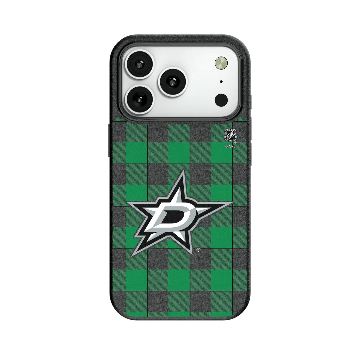 Dallas Stars Plaid MagSafe Compatible Phone Case for Apple iPhone 11