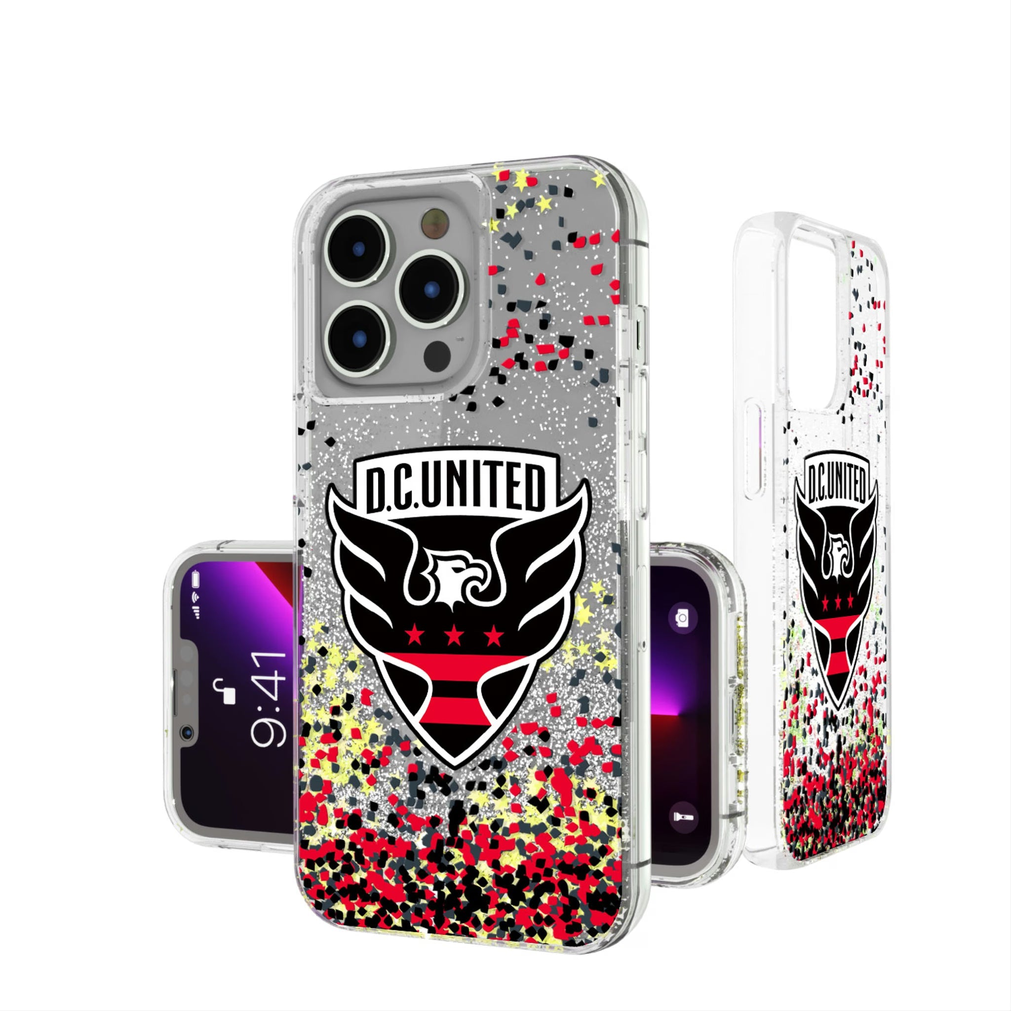 DC United  Confetti Glitter Phone Case 13