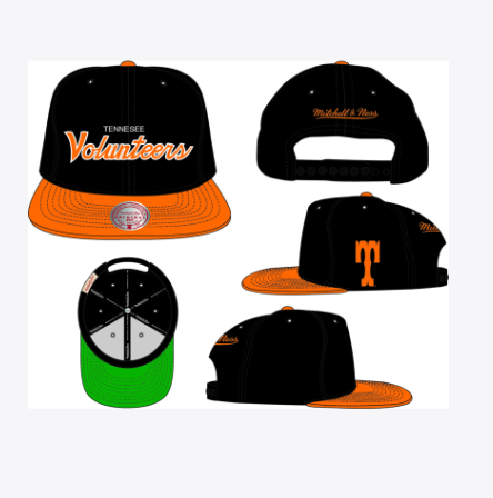Tennessee Volunteers - NCAA Script Snapback Hat 1