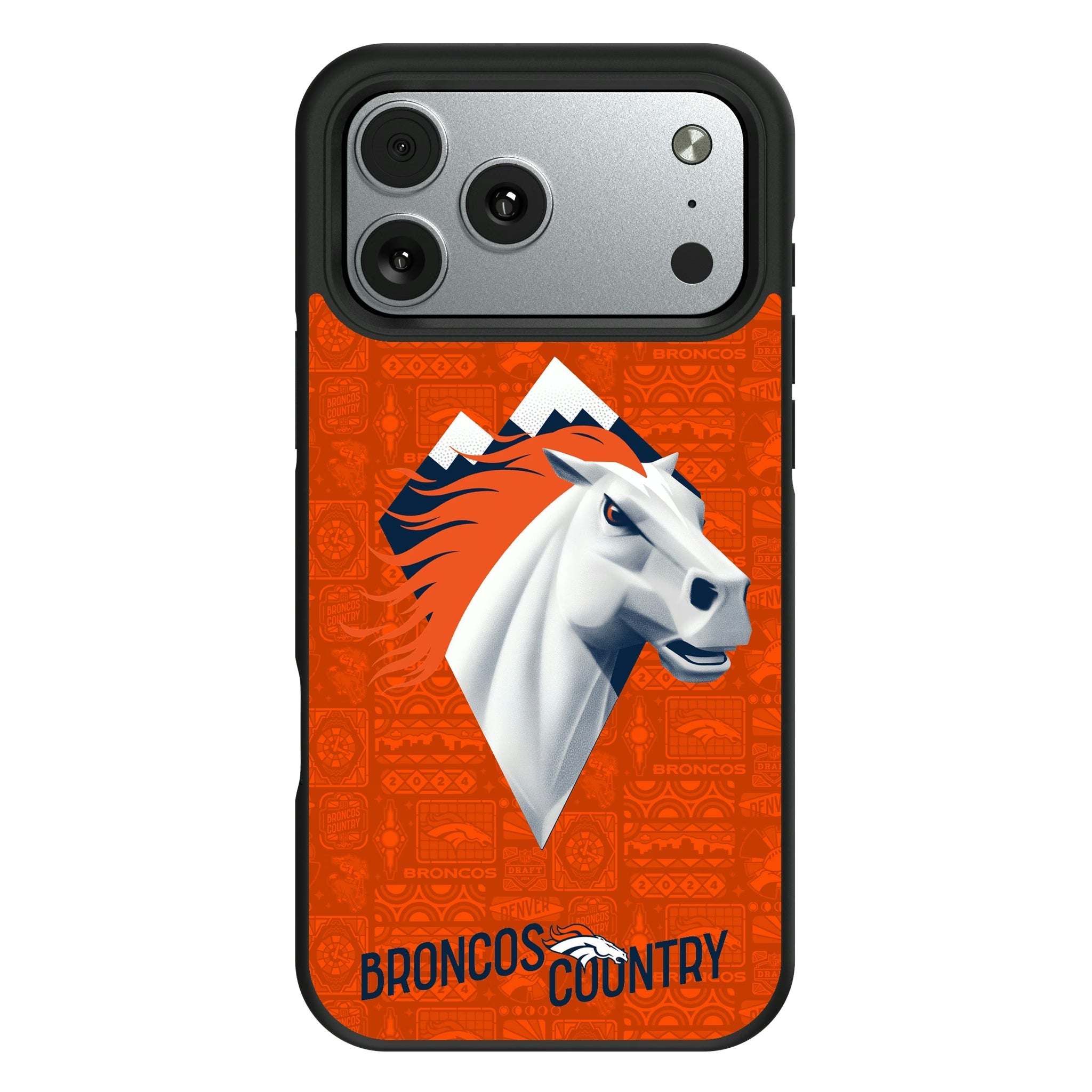 Denver Broncos 2024 Illustrated Limited Edition Bump Phone Case 22