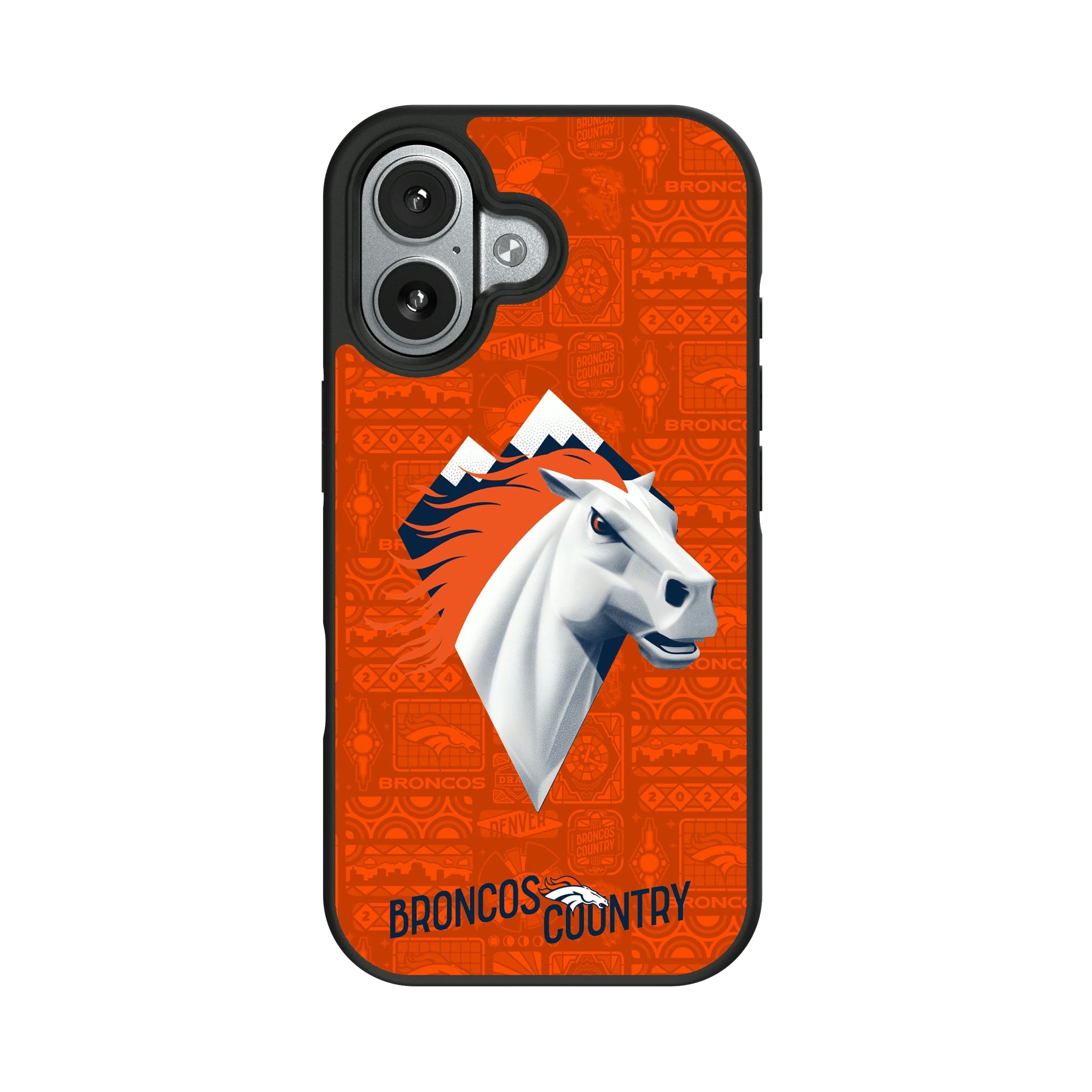 Denver Broncos 2024 Illustrated Limited Edition Bump Phone Case 19
