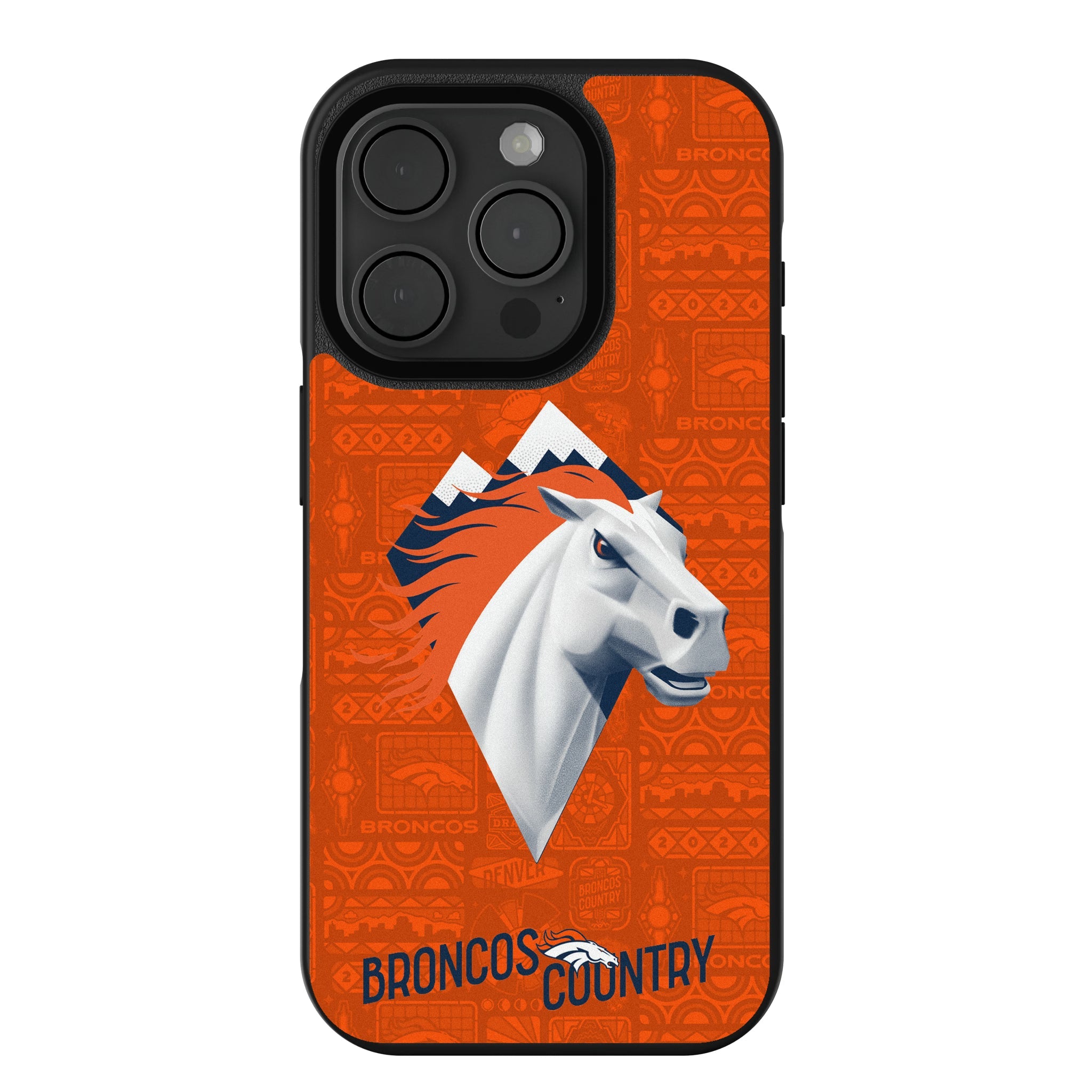 Denver Broncos 2024 Illustrated Limited Edition Bump Phone Case 10
