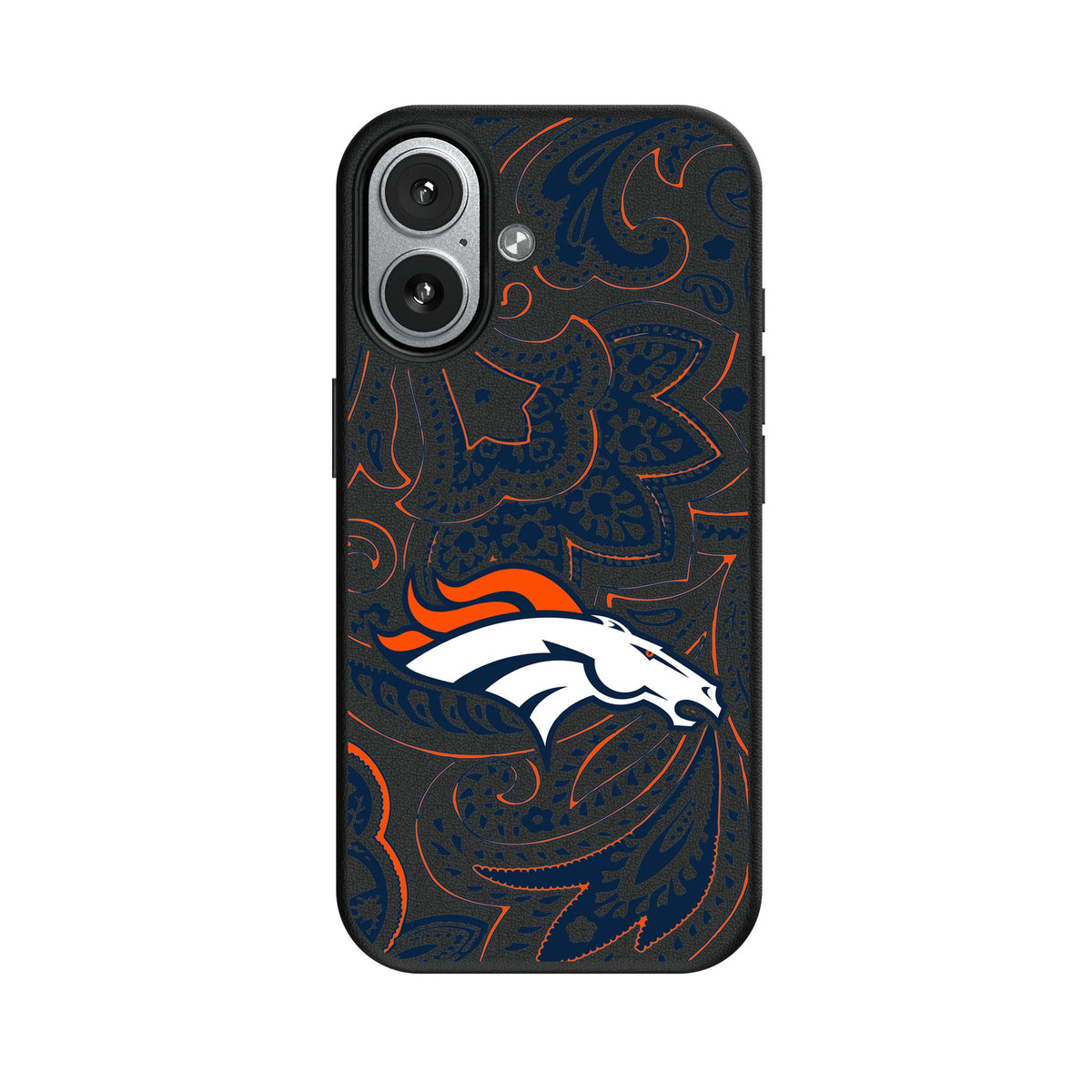 Denver Broncos Paisley MagSafe Compatible Phone Case for Apple iPhone 7