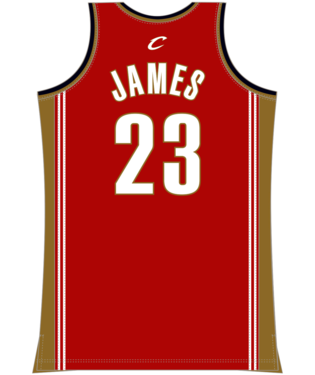 Cleveland Cavaliers - 2003 Lebron James Authentic Road Jersey 2