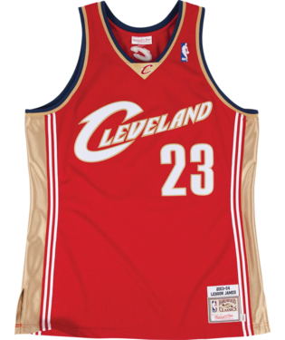 Cleveland Cavaliers - 2003 Lebron James Authentic Road Jersey 1
