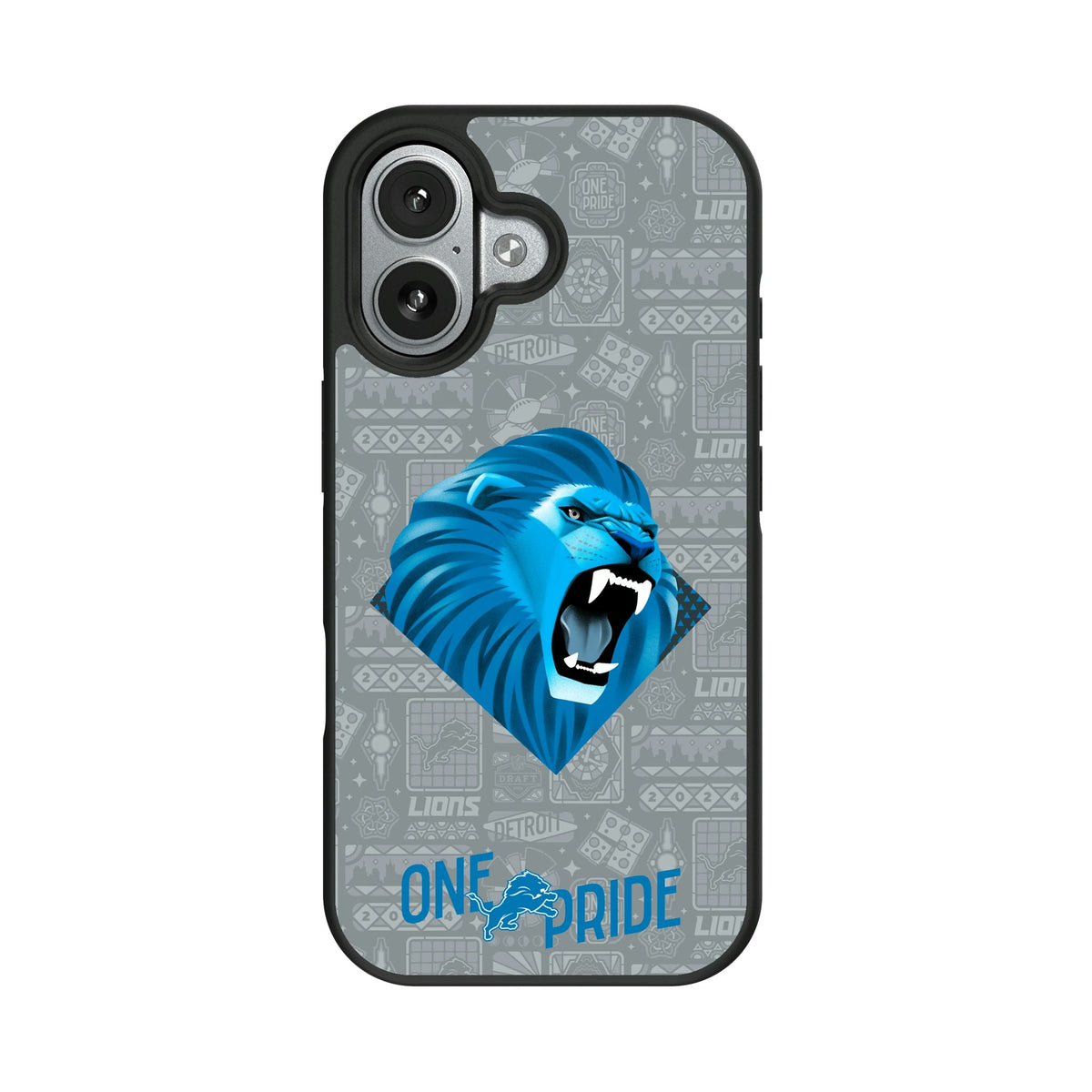 Detroit Lions 2024 Illustrated Limited Edition Bump Phone Case 19