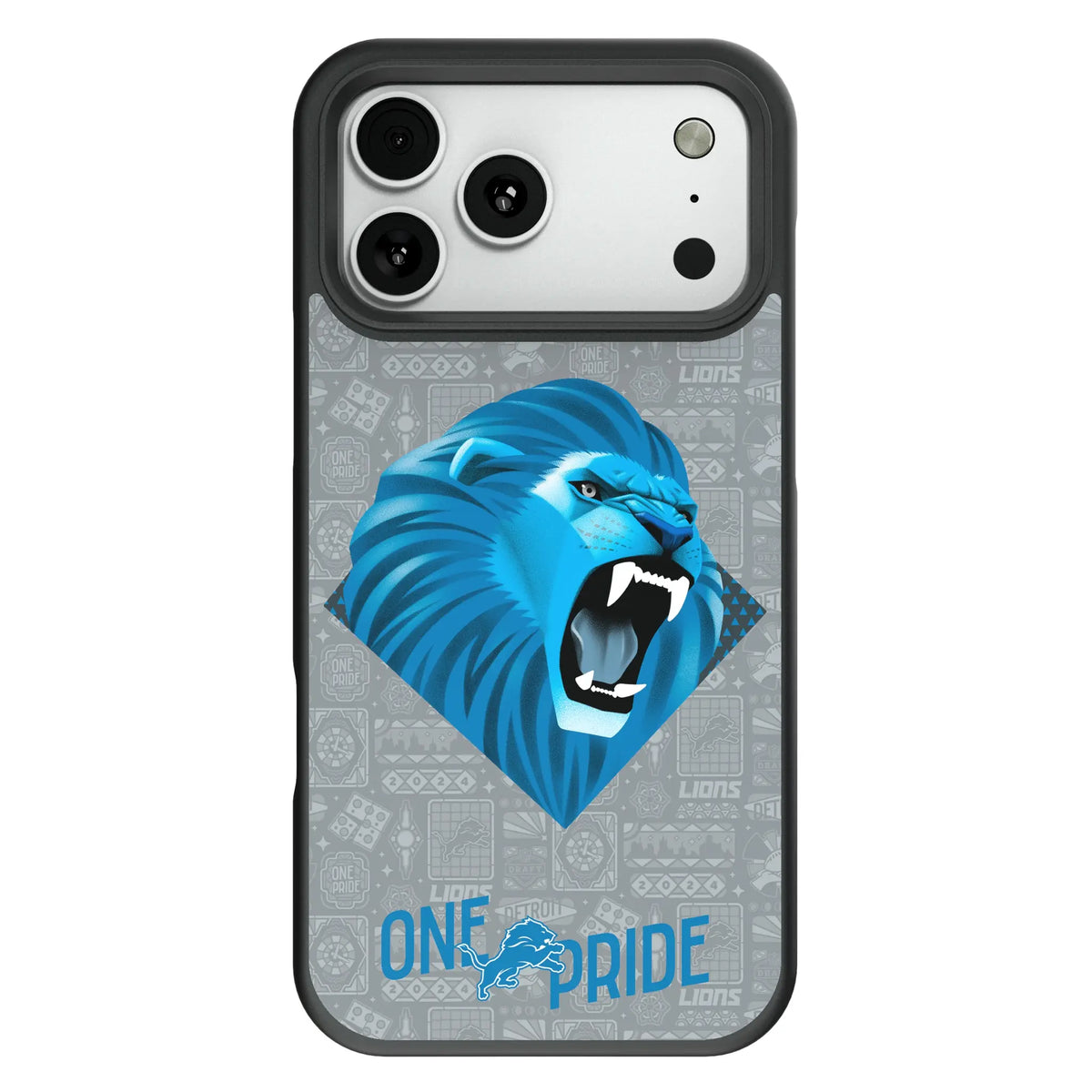 Detroit Lions 2024 Illustrated Limited Edition Bump Phone Case 23