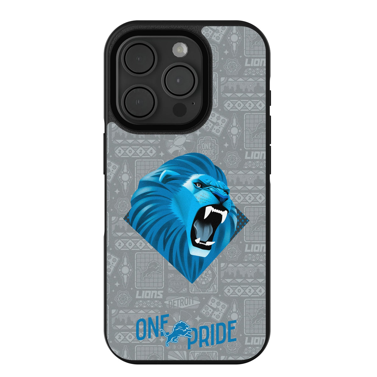 Detroit Lions 2024 Illustrated Limited Edition Bump Phone Case 9