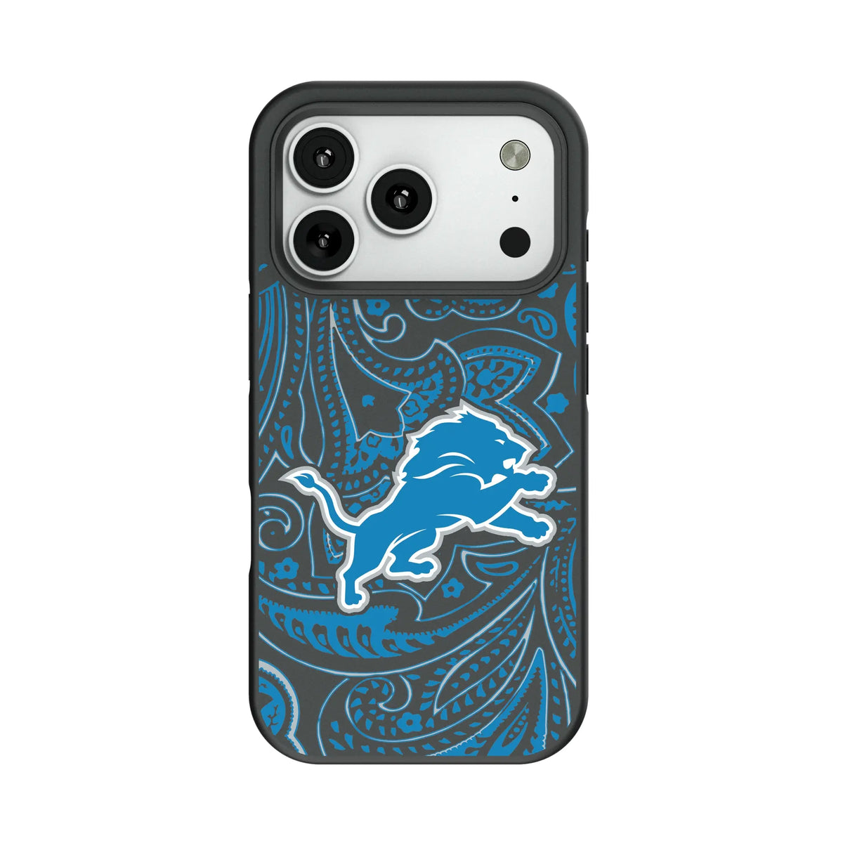Detroit Lions Paisley Bump Phone Case 12