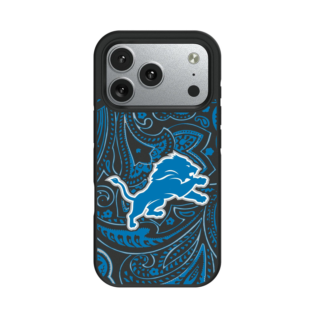 Detroit Lions Paisley Bump Phone Case 9