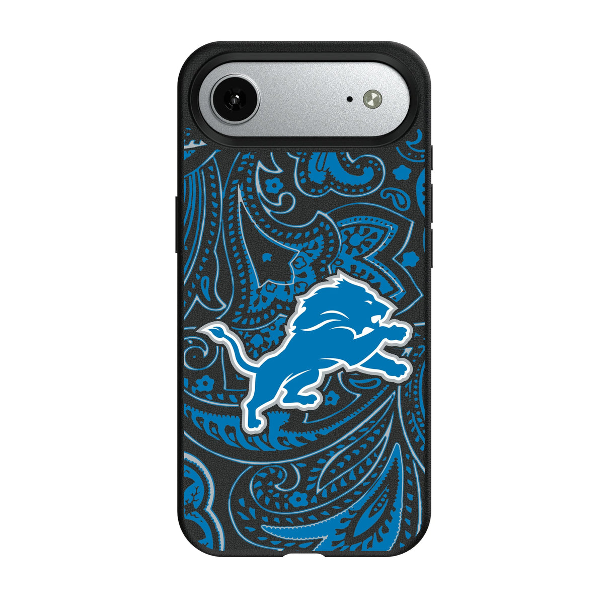 Detroit Lions Paisley MagSafe Compatible Phone Case for Apple iPhone 8