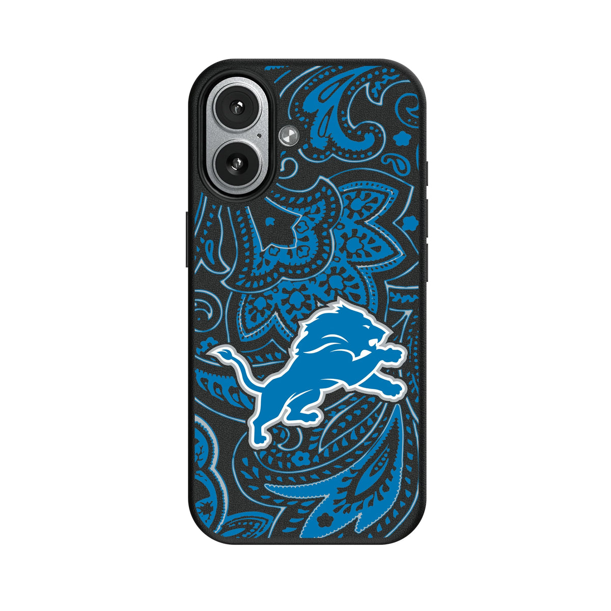 Detroit Lions Paisley MagSafe Compatible Phone Case for Apple iPhone 7