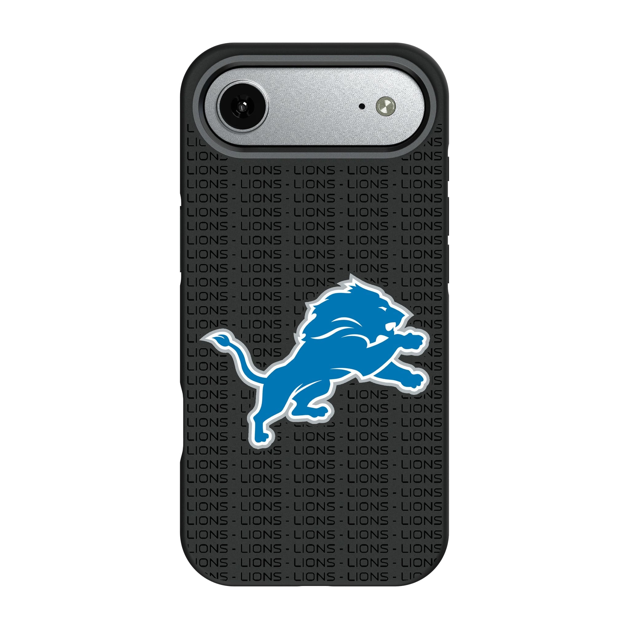 Detroit Lions Text Backdrop Bump Phone Case 9
