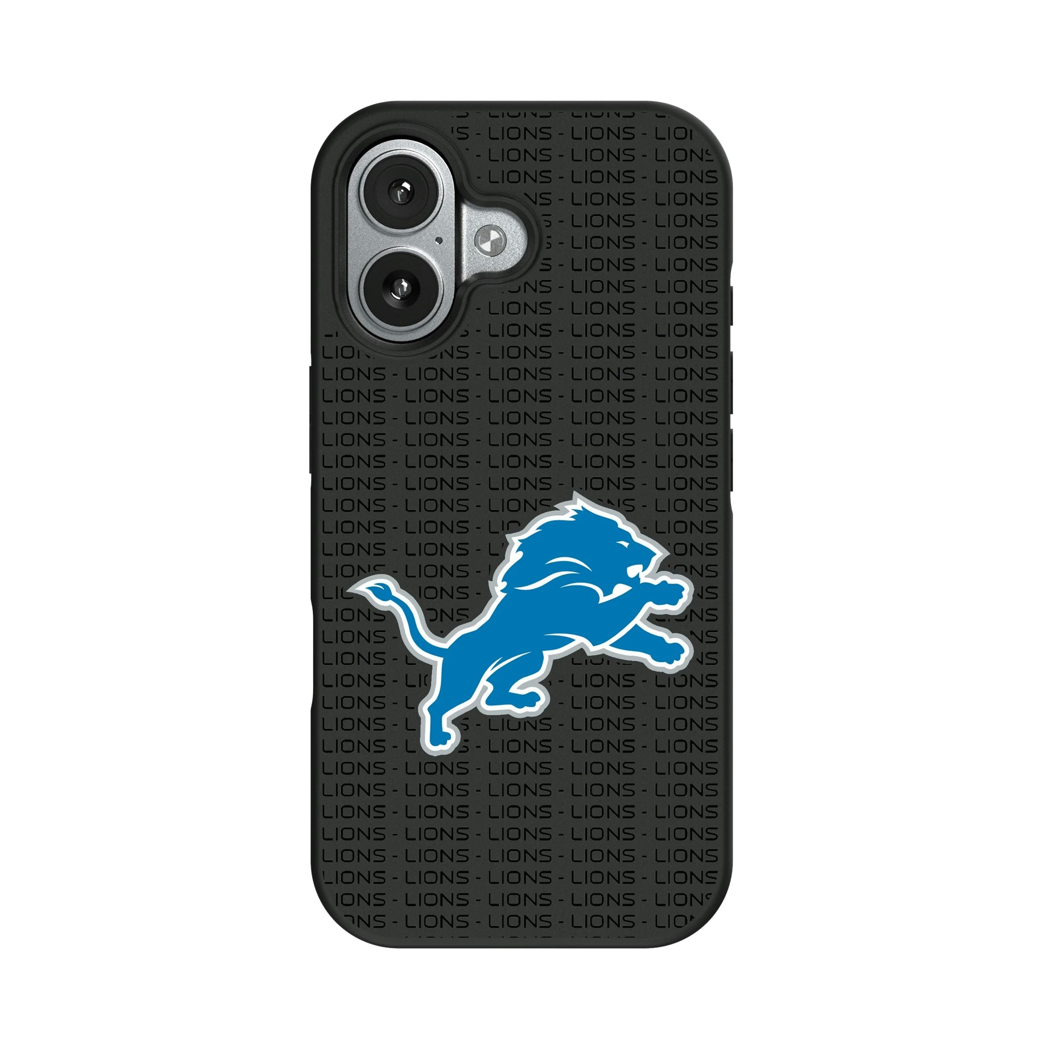Detroit Lions Text Backdrop Bump Phone Case 8