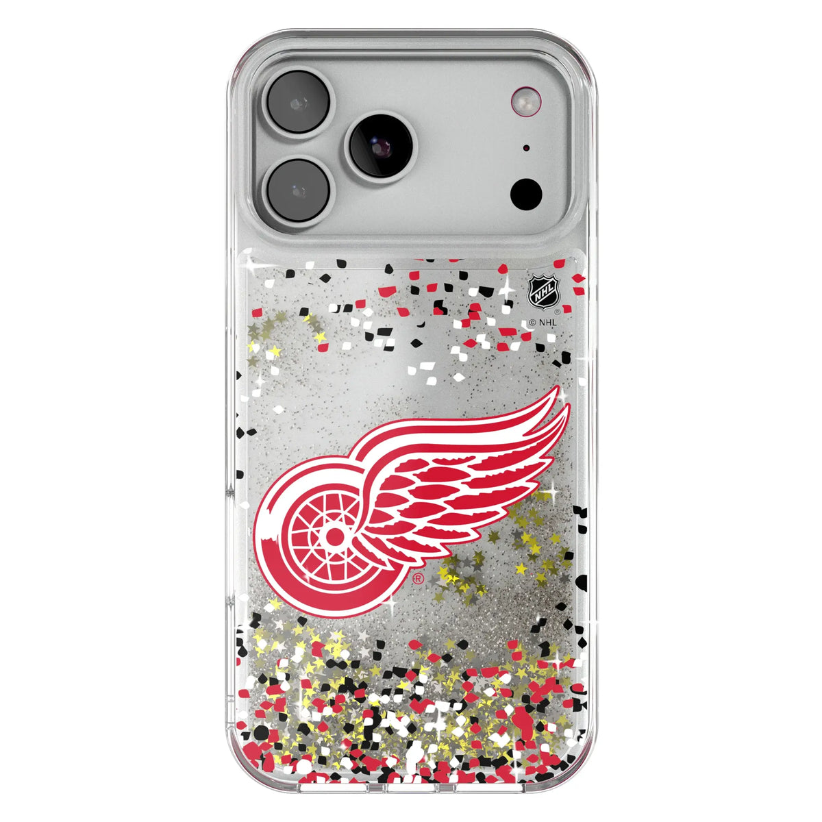 Detroit Red Wings Confetti Glitter Phone Case 20