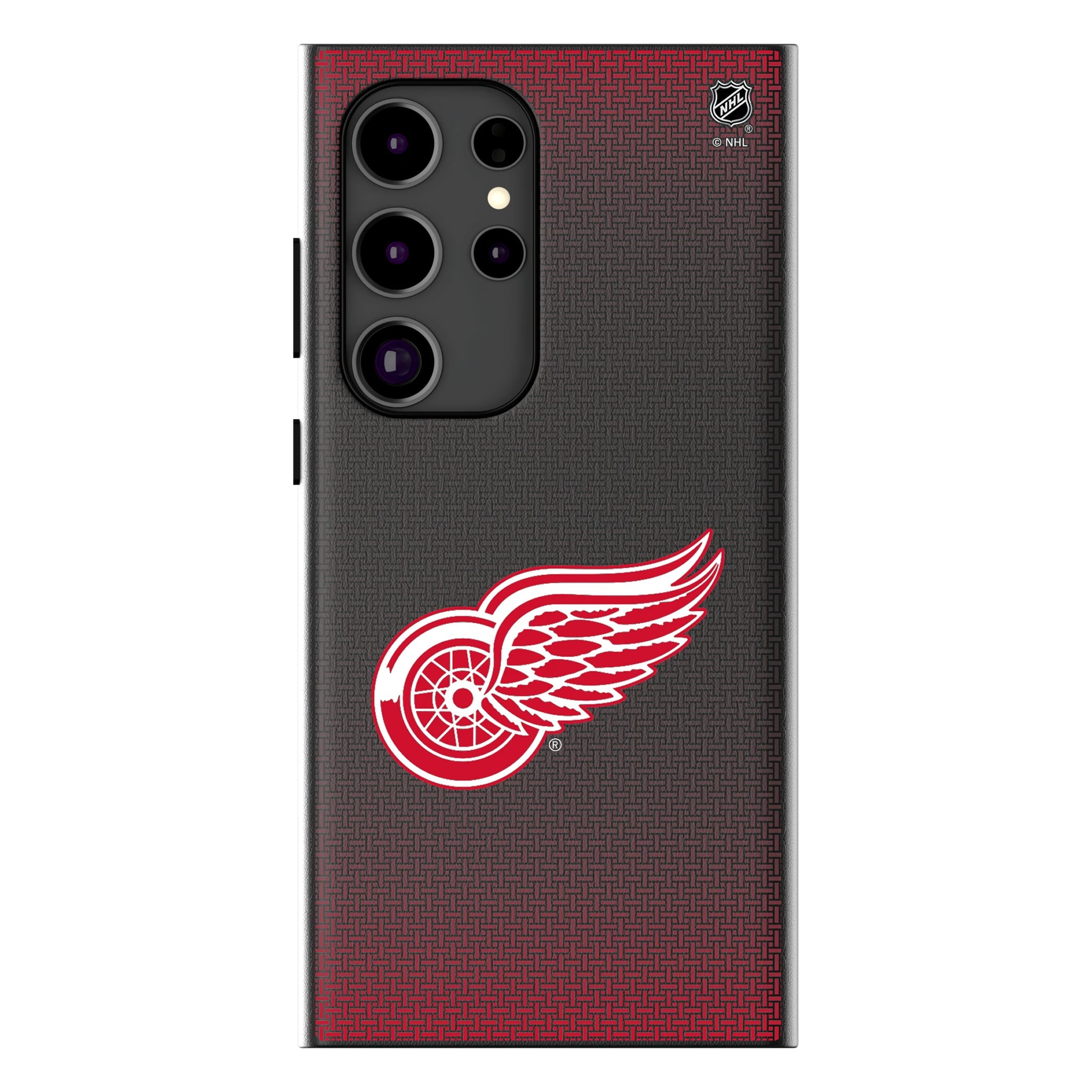 Detroit Red Wings Linen MagSafe Compatible Phone Case for Samsung Galaxy 16