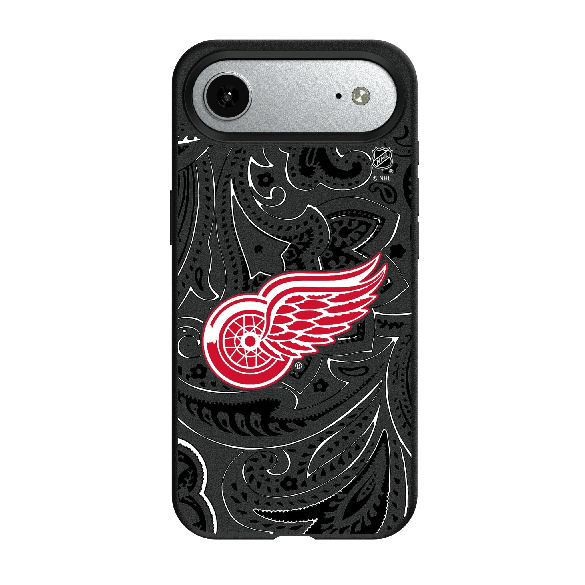 Detroit Red Wings Paisley MagSafe Compatible Phone Case for Apple iPhone 8